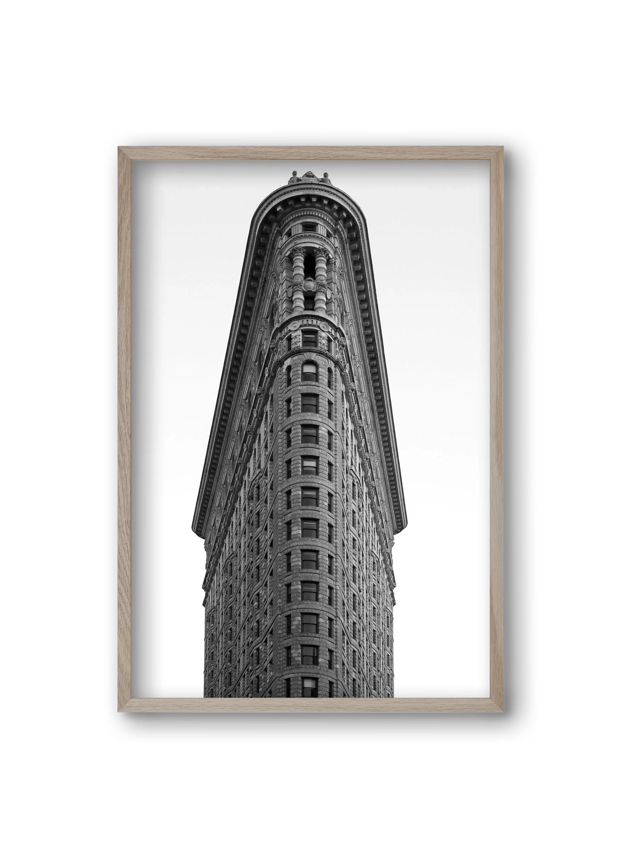 Down town, 20x30 cm (20x30 cm), Tölgy keret