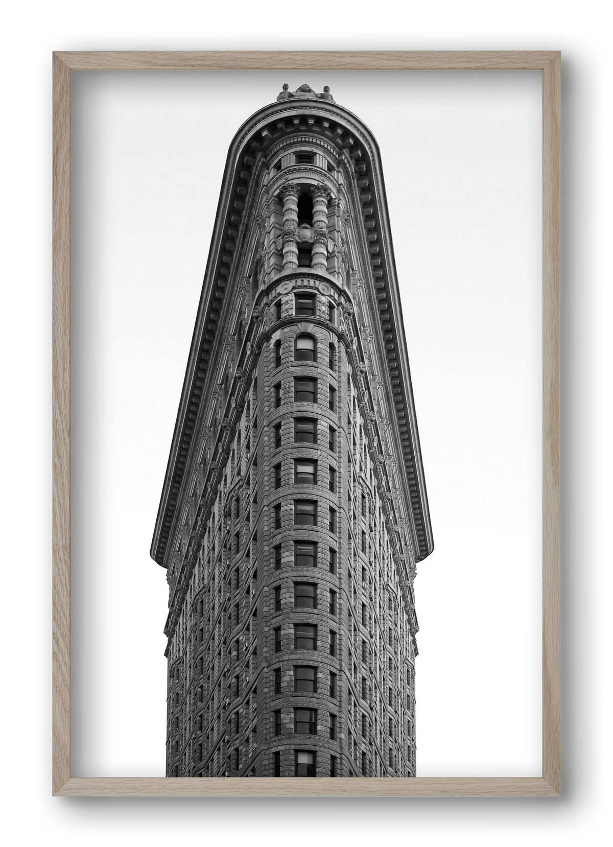 Down town, 40x60 cm (40x60 cm), Tölgy keret