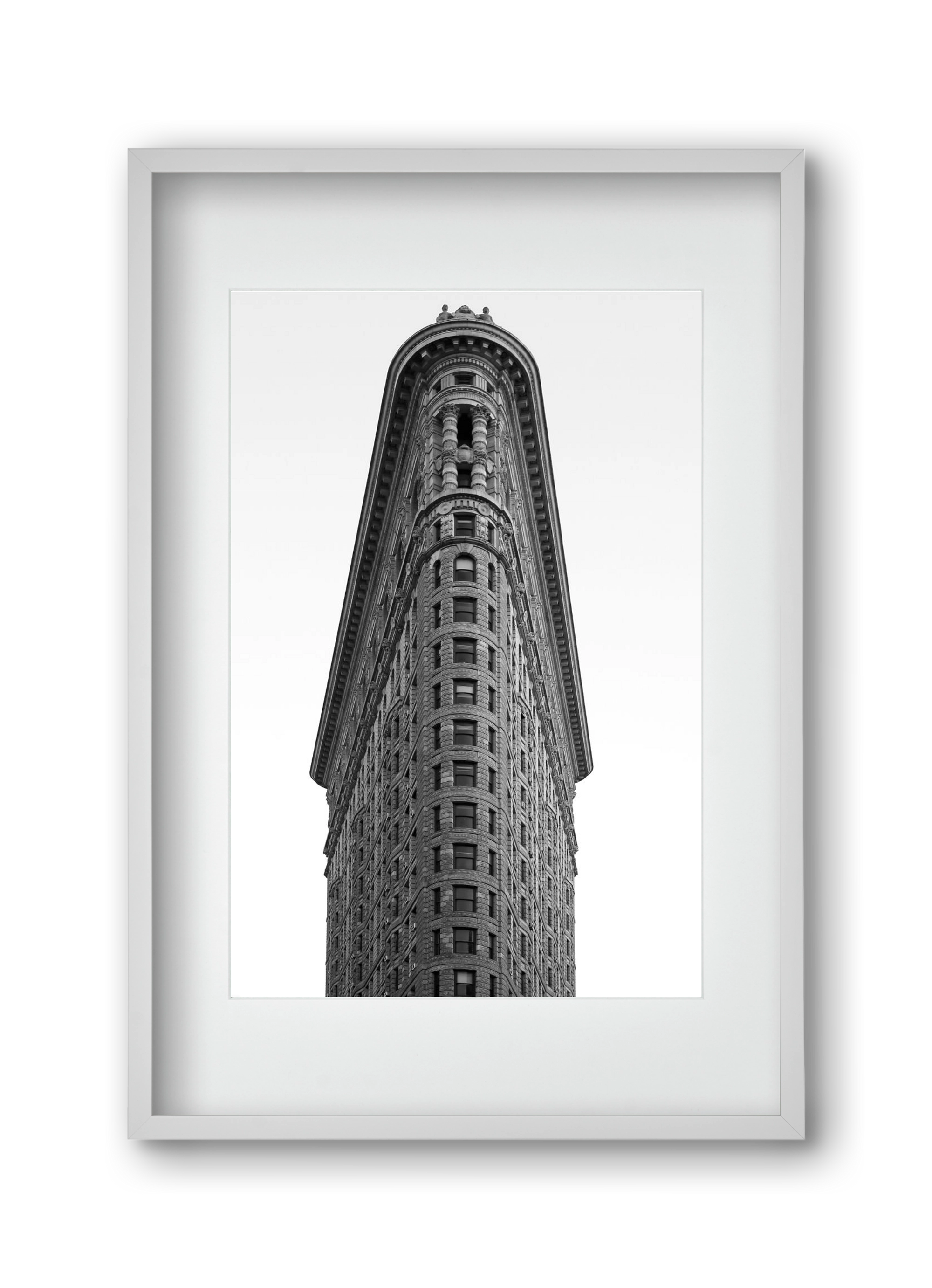 Down town, 30x45 cm (20x30 cm), Fehér keret, paszpartuval