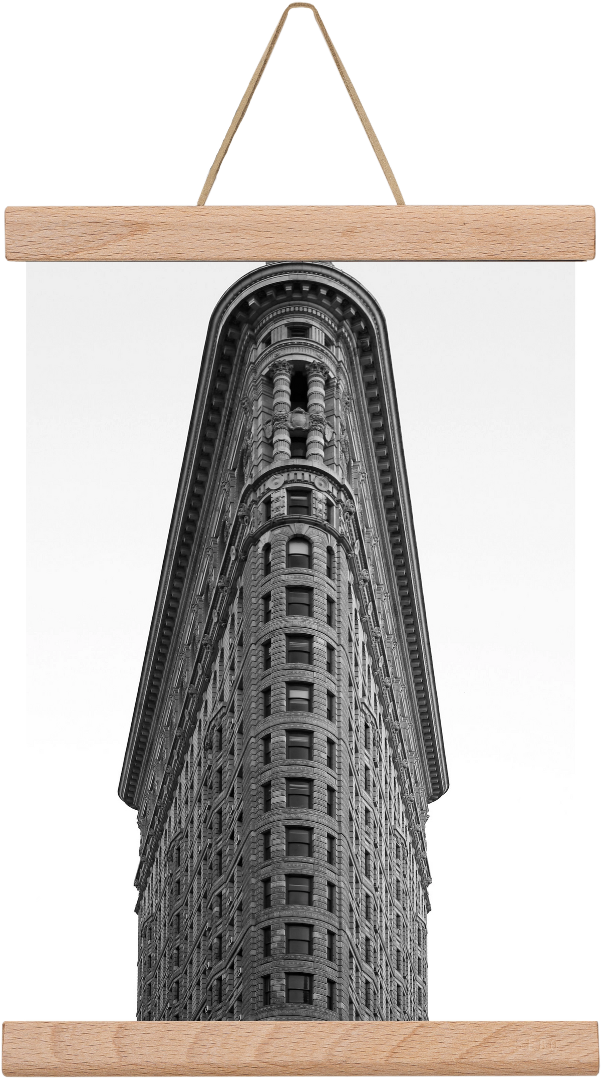 Down town, 20x30 cm (20x30 cm), Tölgy akasztó