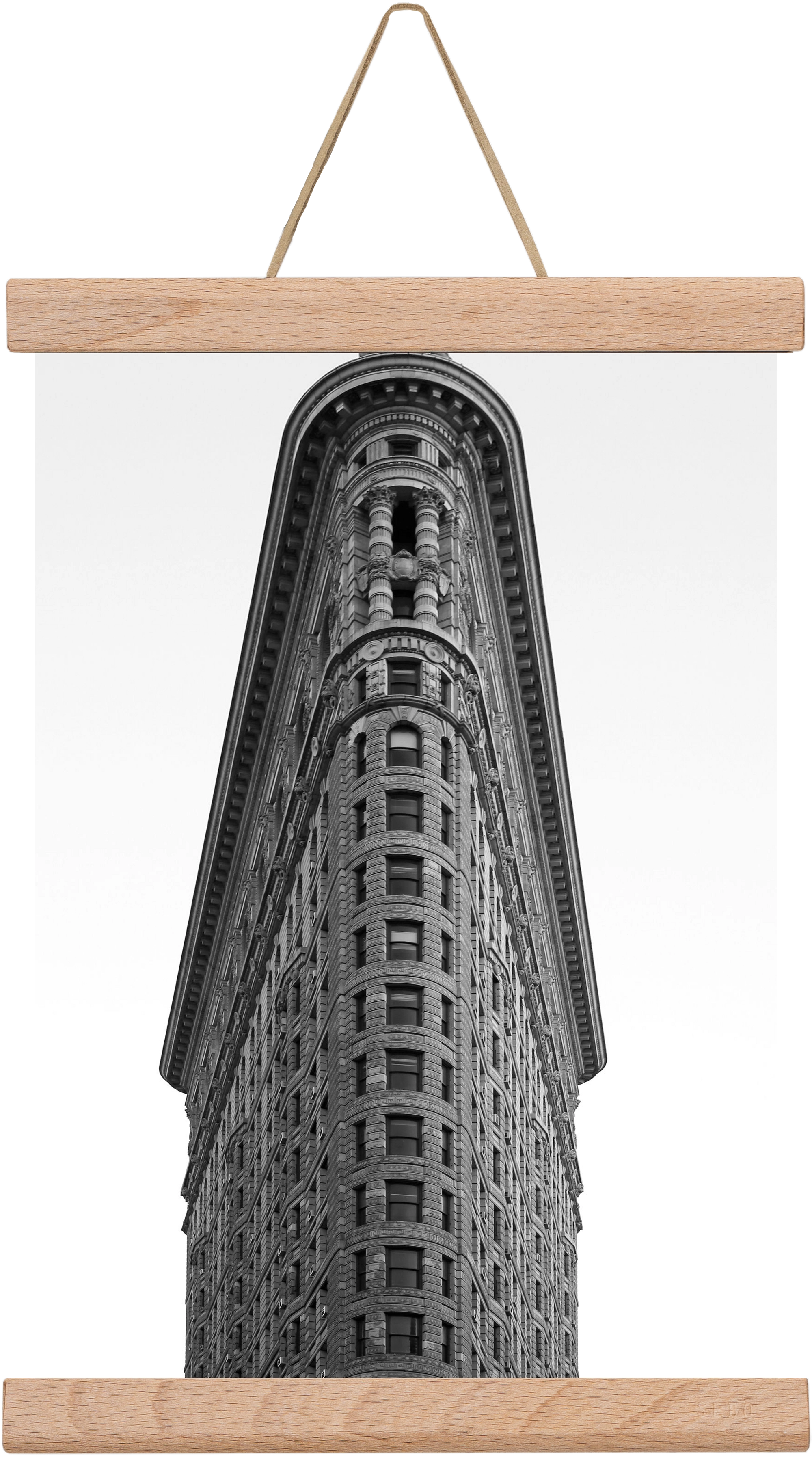 Down town, 20x30 cm (20x30 cm), Tölgy akasztó