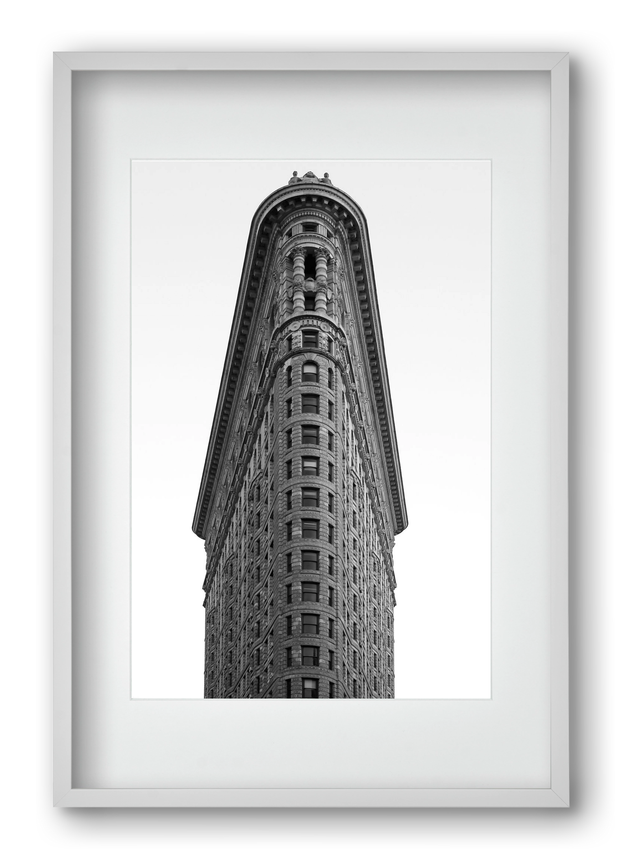 Down town, 40x60 cm (30x45 cm), Fehér keret, paszpartuval