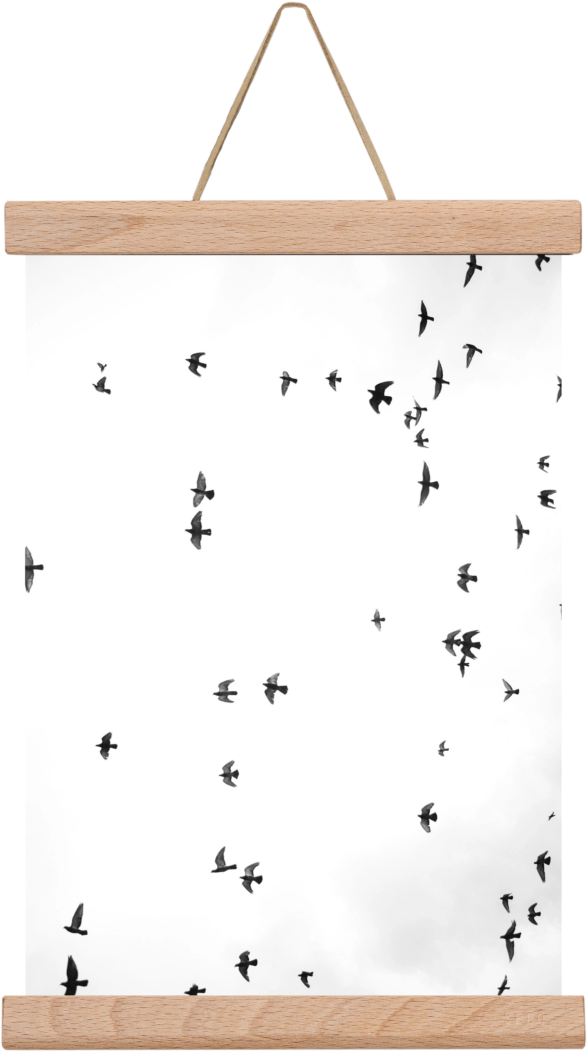 Flight and freedom, 20x30 cm (20x30 cm), Tölgy akasztó