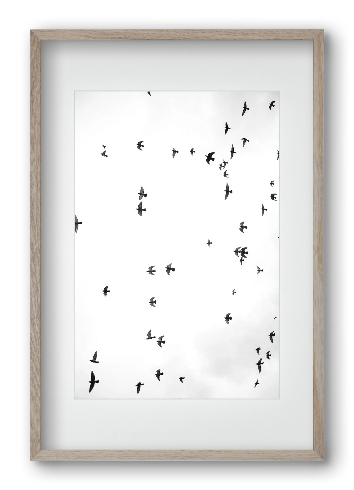 Flight and freedom, 40x60 cm (30x45 cm), Tölgy keret, paszpartuval