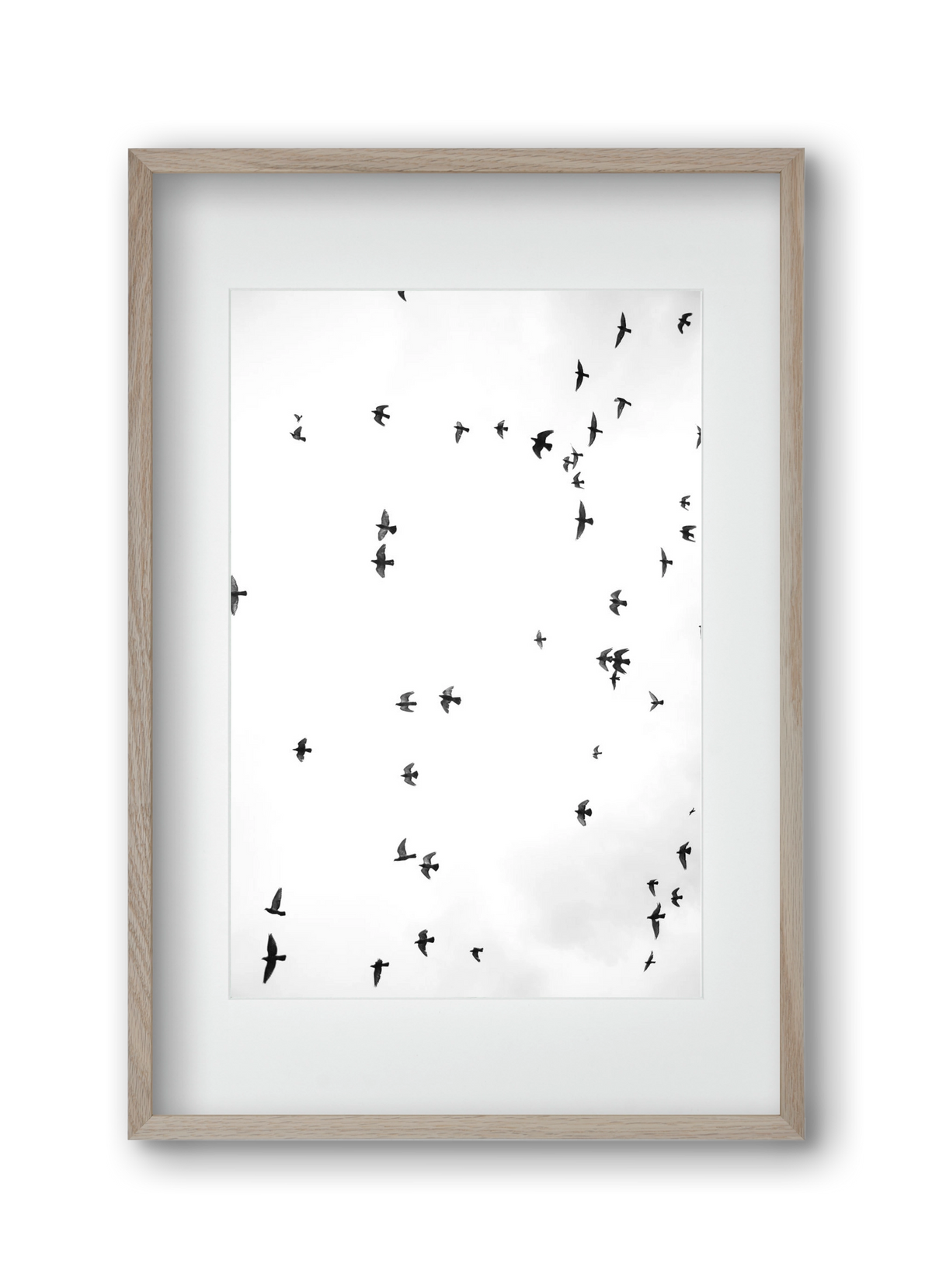 Flight and freedom, 30x45 cm (20x30 cm), Tölgy keret, paszpartuval