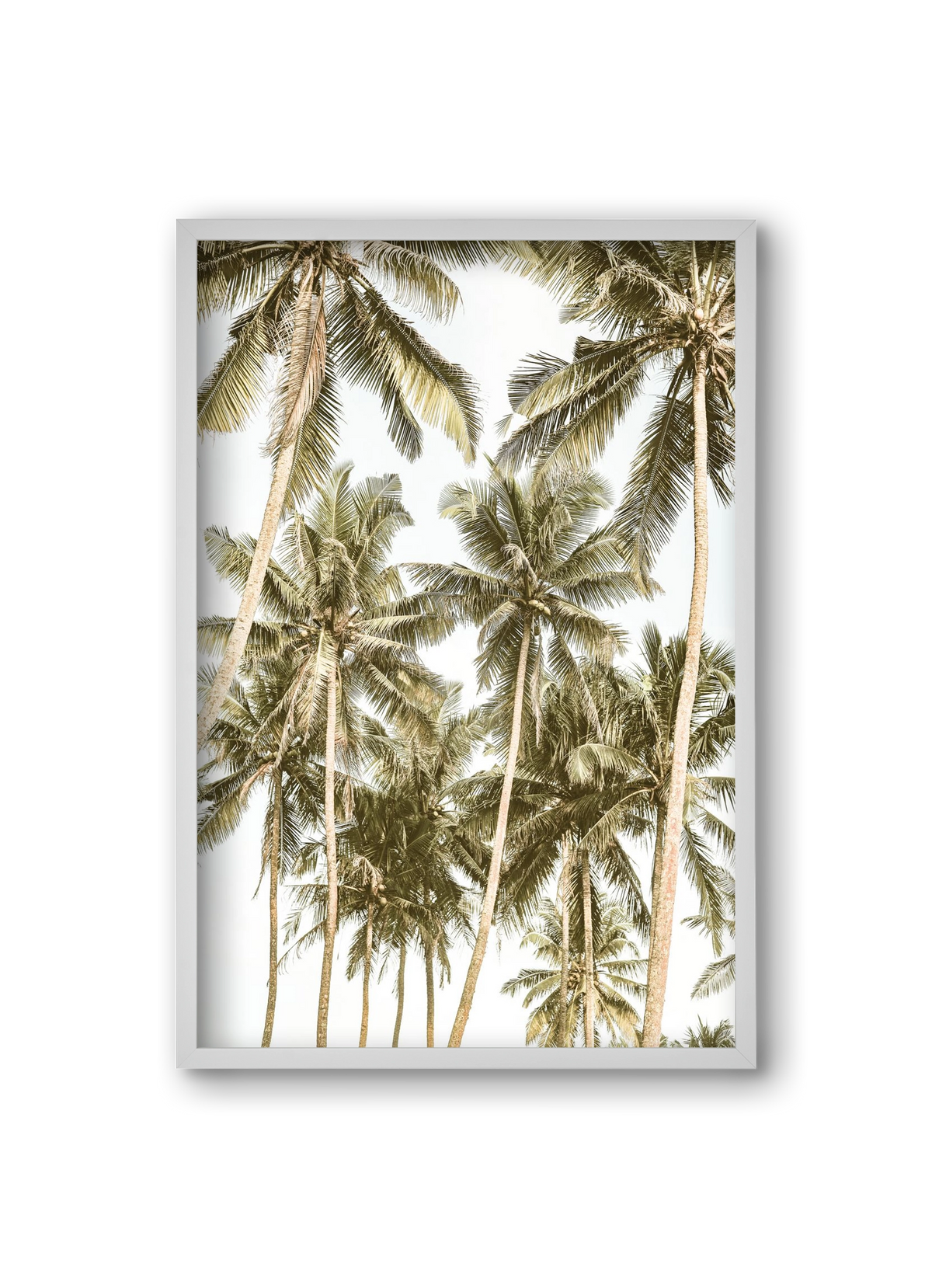 Island bliss, 20x30 cm (20x30 cm), Fehér keret