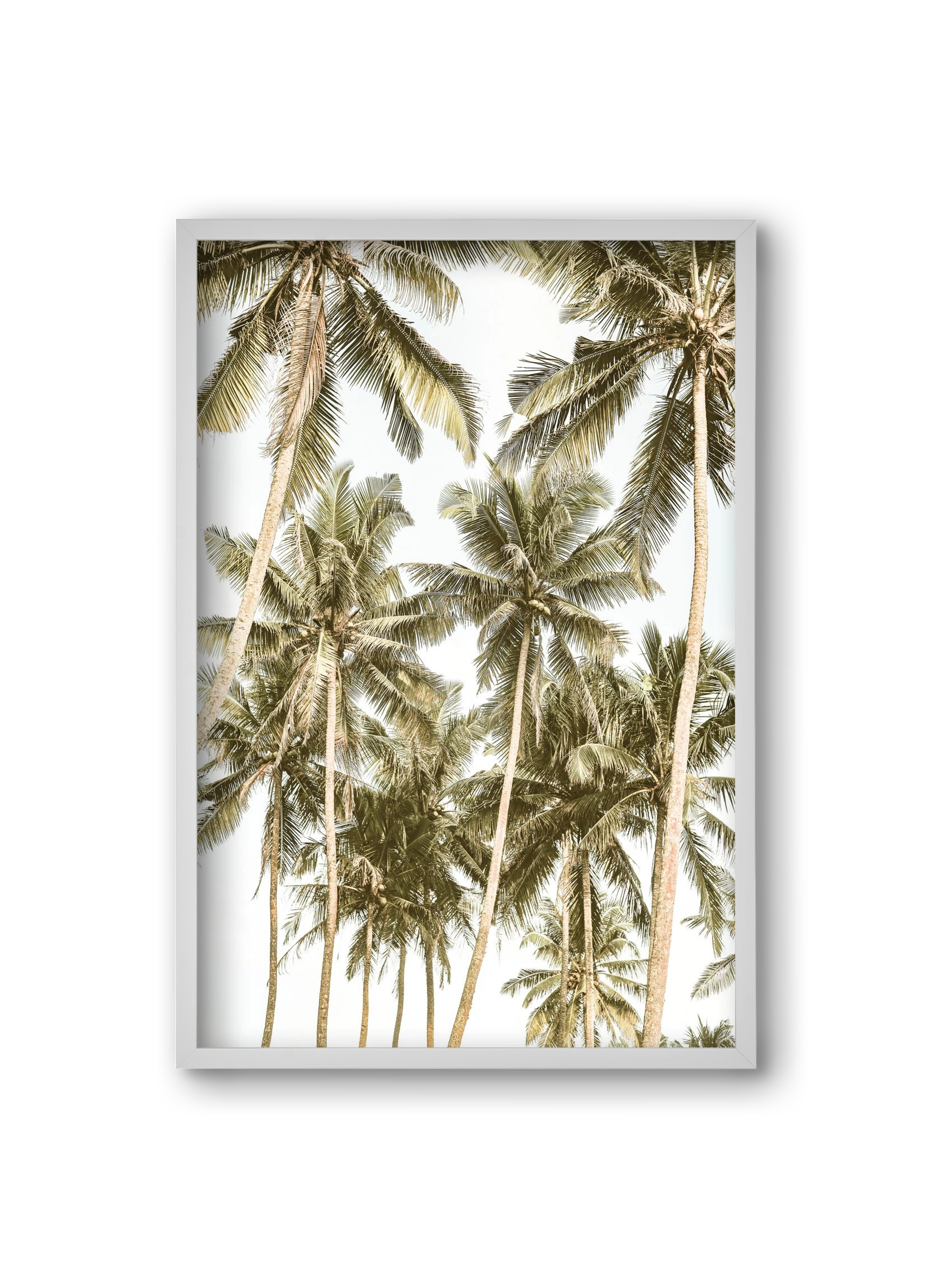 Island bliss, 20x30 cm (20x30 cm), Fehér keret