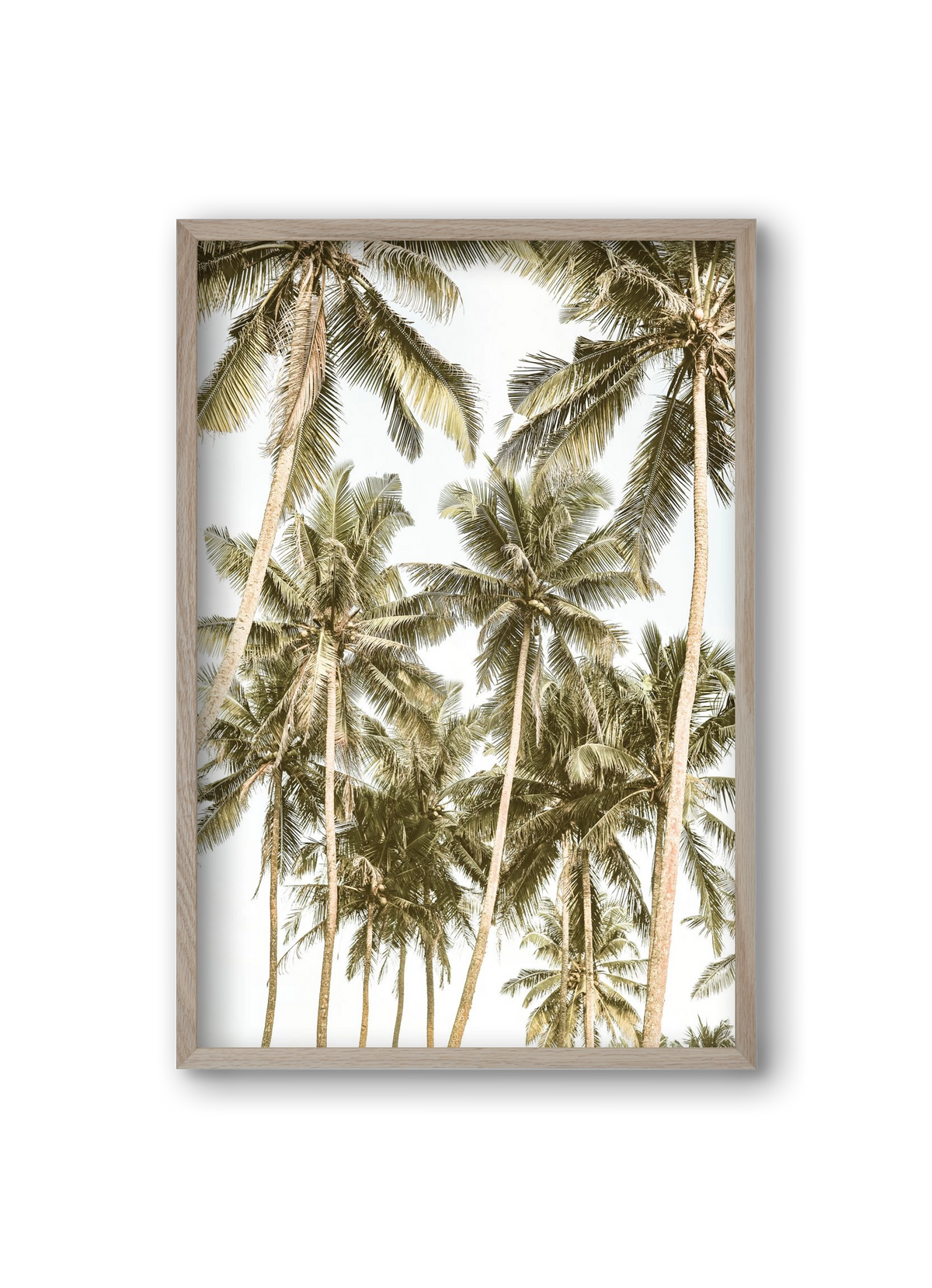 Island bliss, 20x30 cm (20x30 cm), Tölgy keret