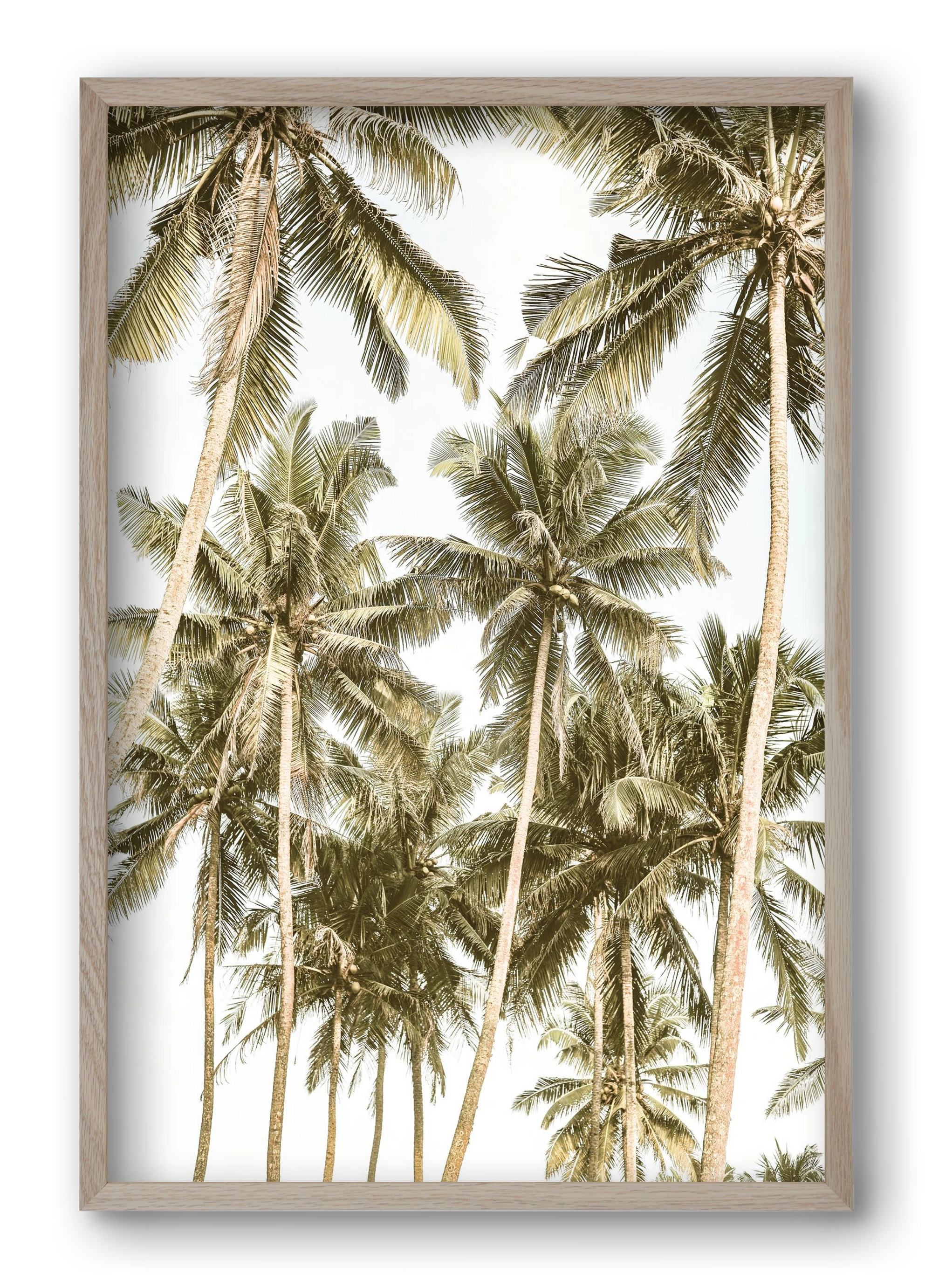 Island bliss, 40x60 cm (40x60 cm), Tölgy keret