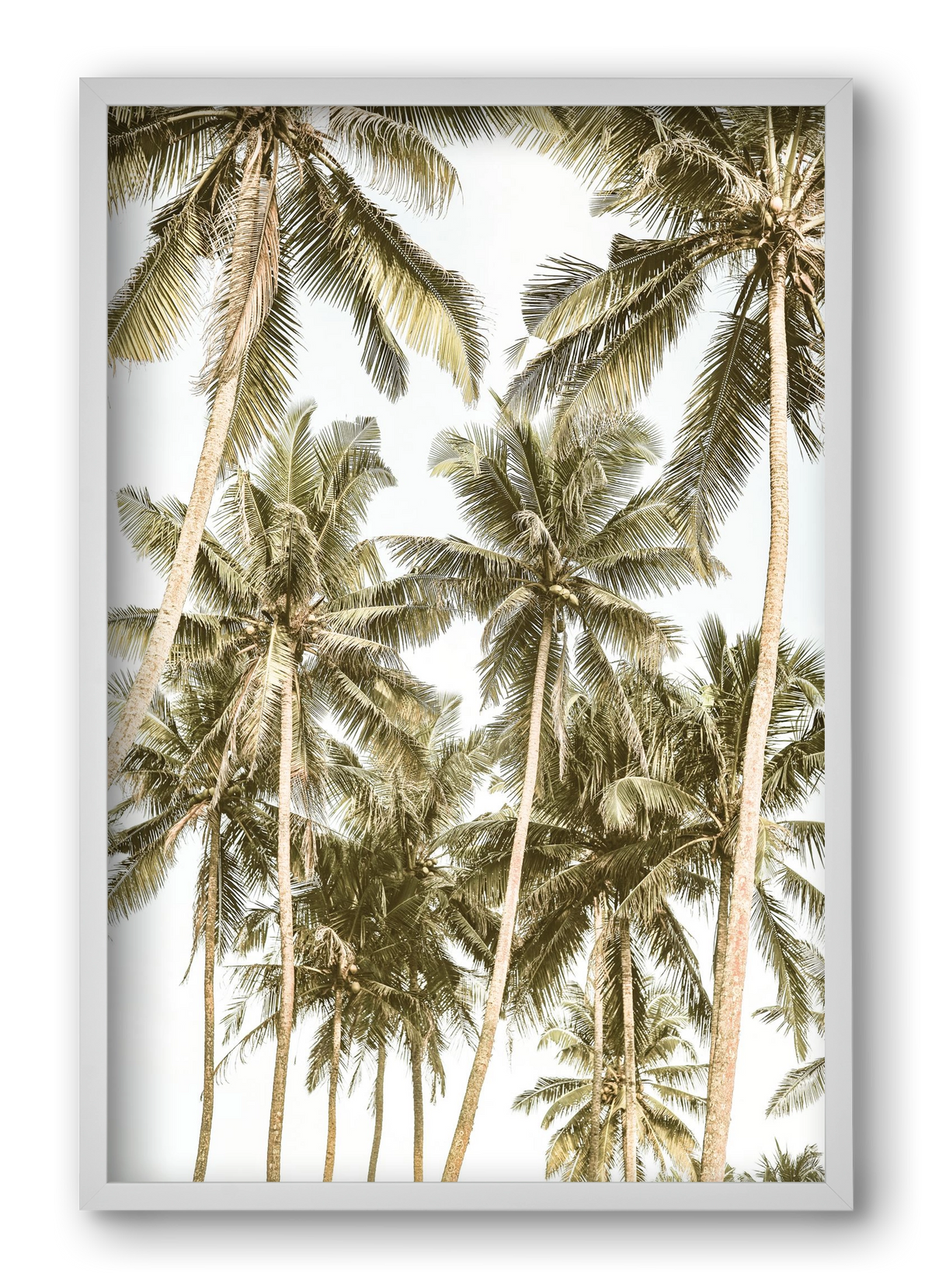 Island bliss, 40x60 cm (40x60 cm), Fehér keret