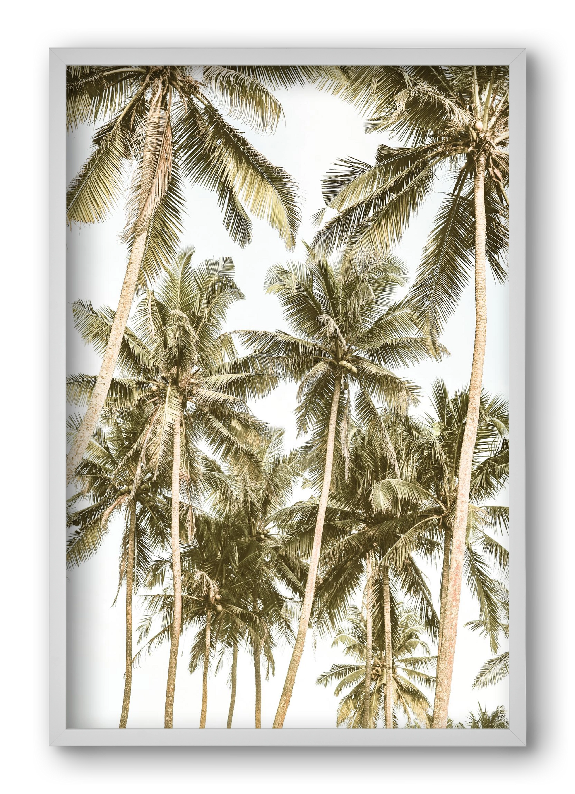 Island bliss, 40x60 cm (40x60 cm), Fehér keret