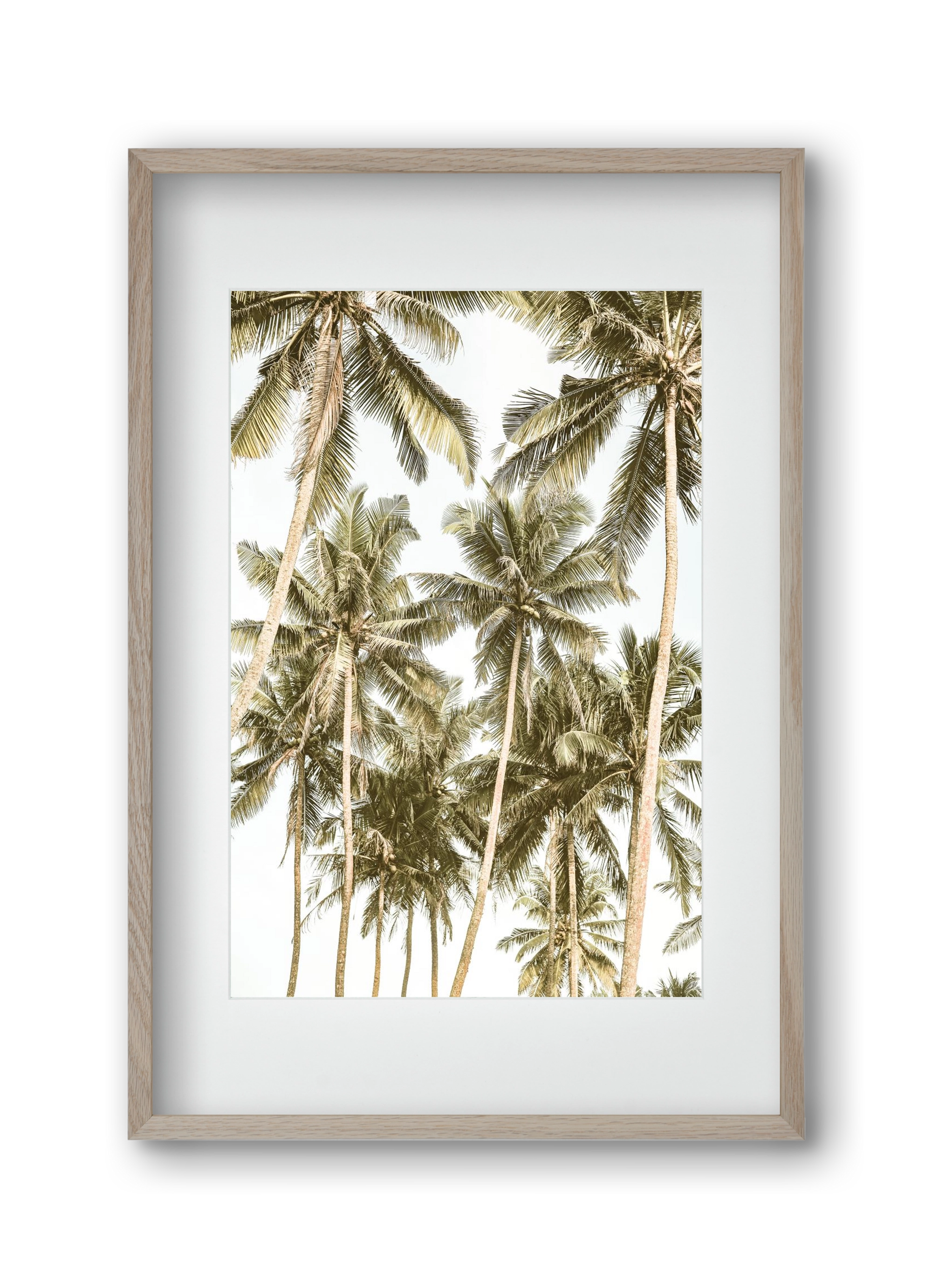 Island bliss, 30x45 cm (20x30 cm), Tölgy keret, paszpartuval