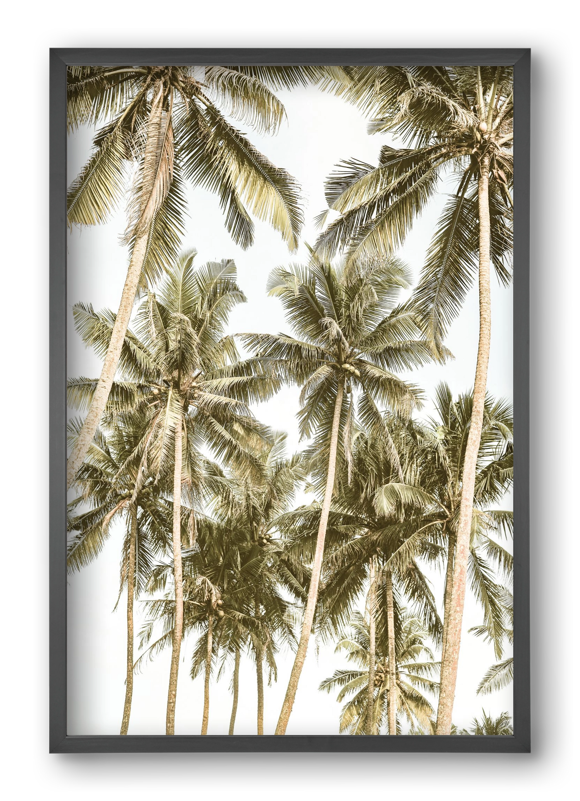 Island bliss, 40x60 cm (40x60 cm), Fekete keret