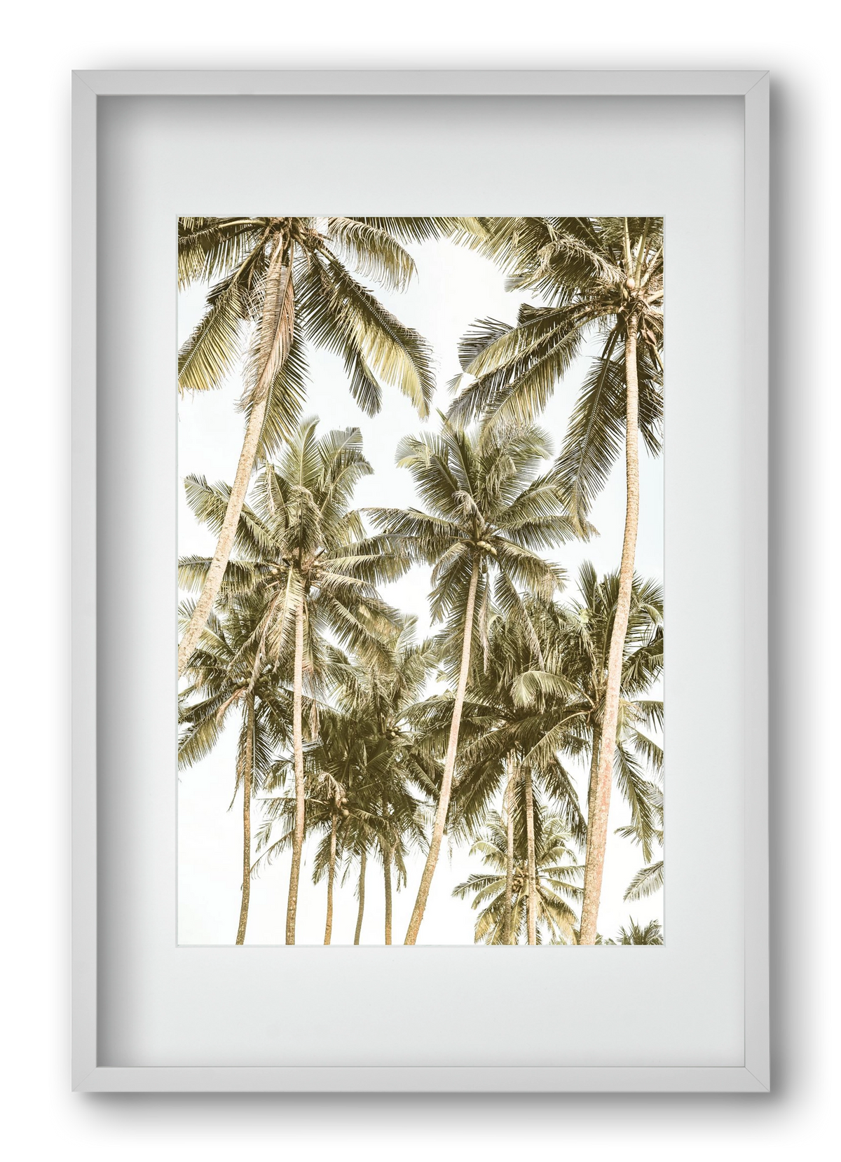 Island bliss, 40x60 cm (30x45 cm), Fehér keret, paszpartuval