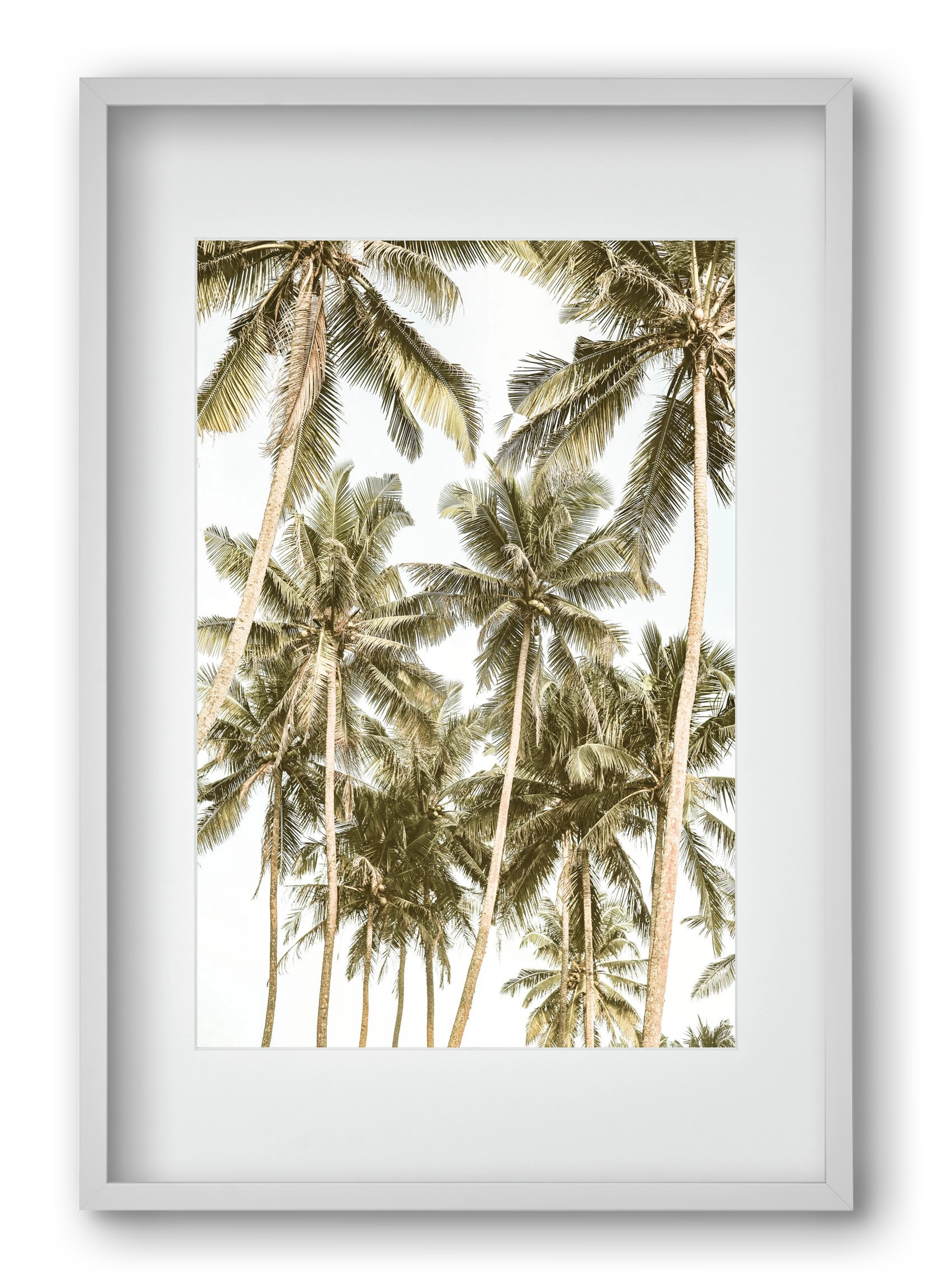 Island bliss, 40x60 cm (30x45 cm), Fehér keret, paszpartuval