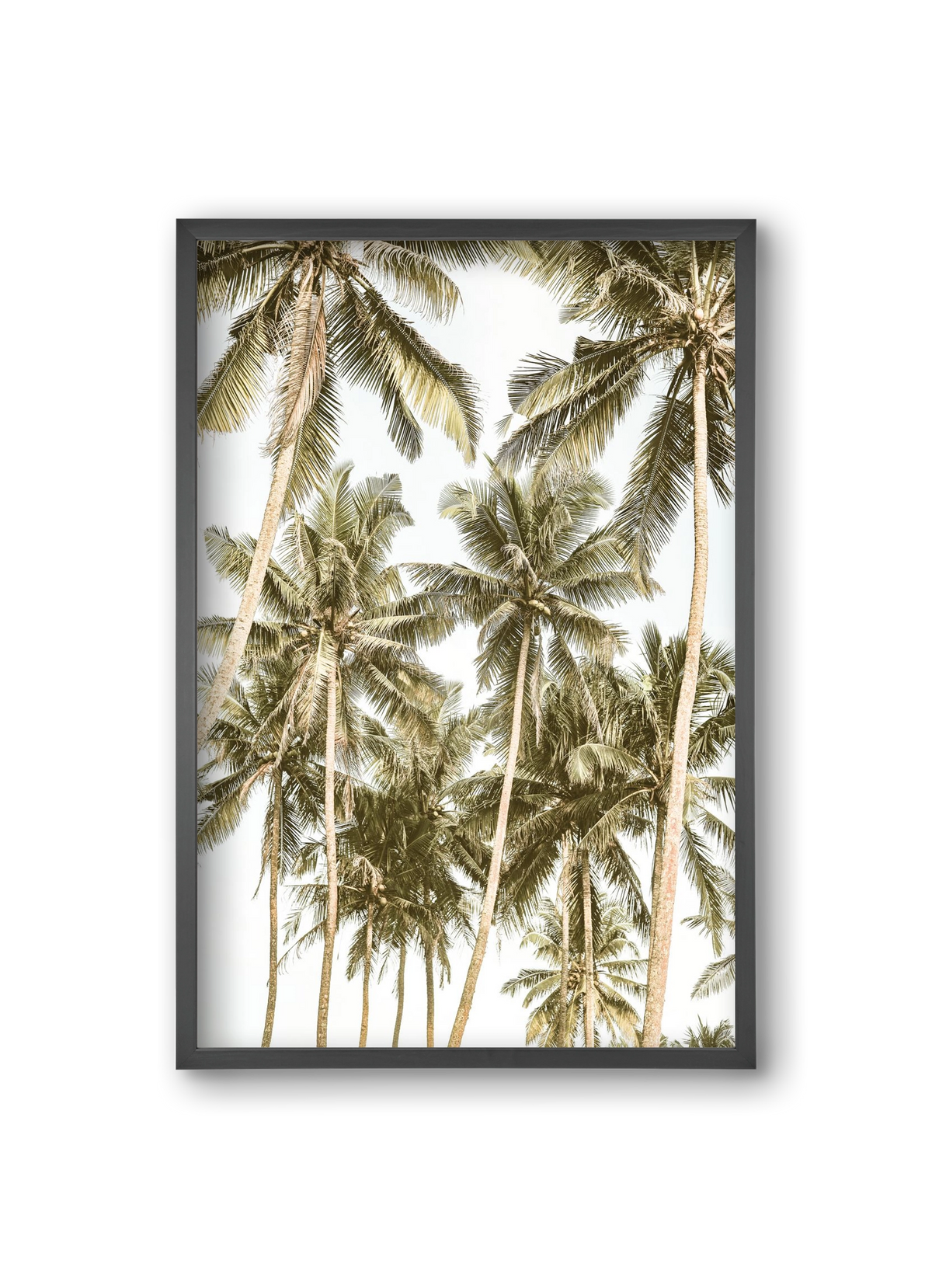 Island bliss, 20x30 cm (20x30 cm), Fekete keret