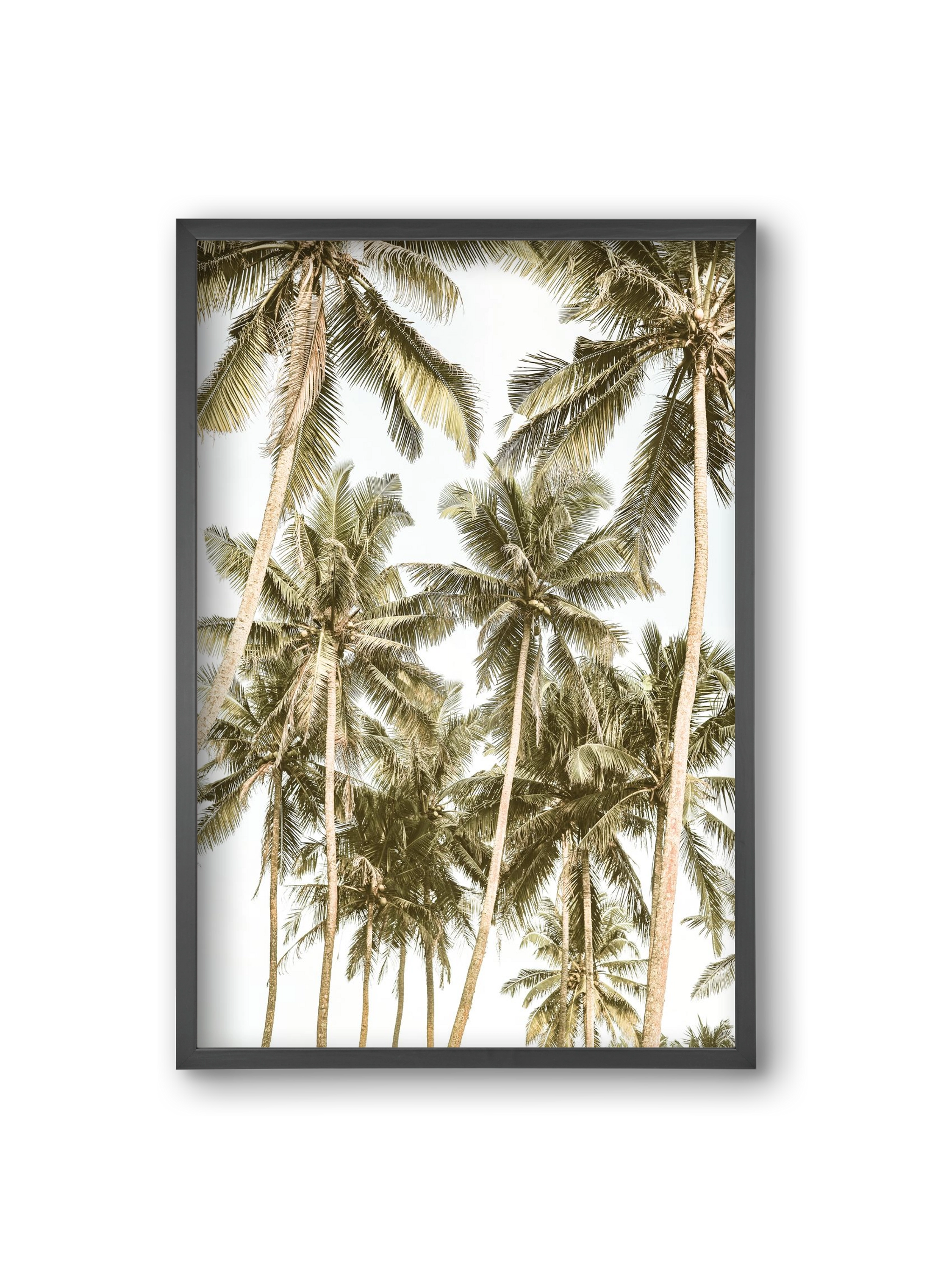 Island bliss, 20x30 cm (20x30 cm), Fekete keret