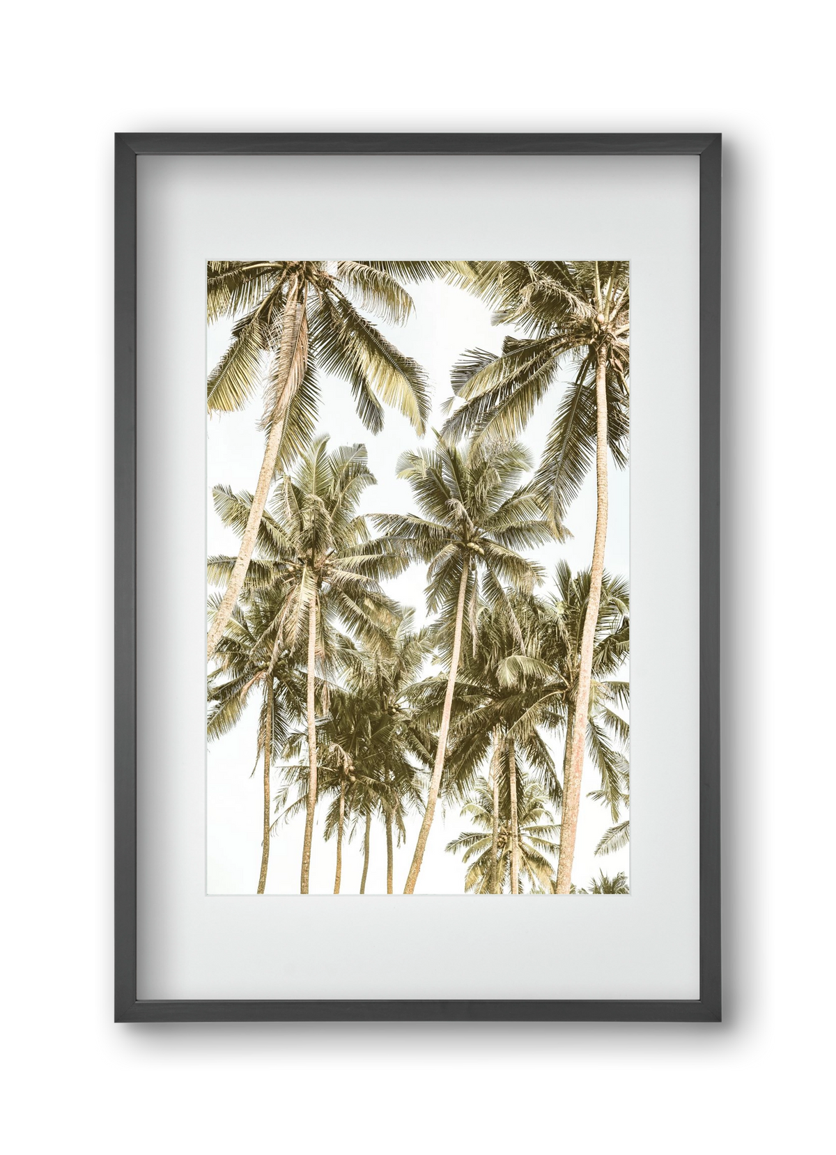 Island bliss, 30x45 cm (20x30 cm), Fekete keret, paszpartuval