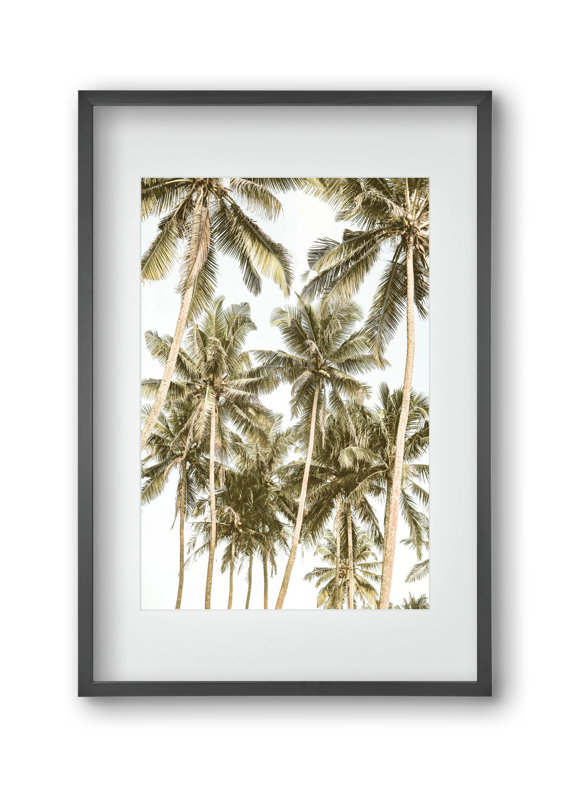 Island bliss, 30x45 cm (20x30 cm), Fekete keret, paszpartuval