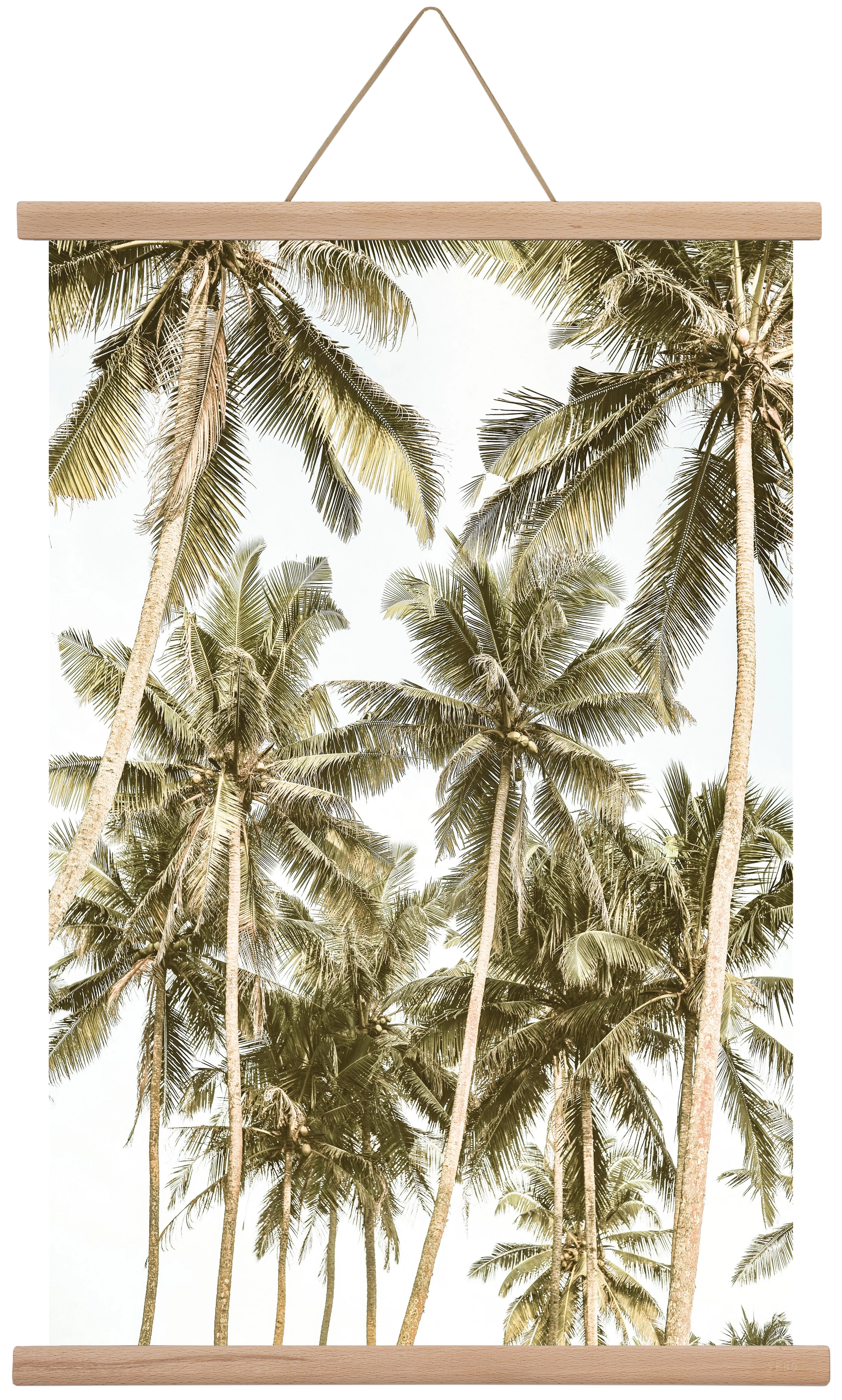 Island bliss, 40x60 cm (40x60 cm), Tölgy akasztó