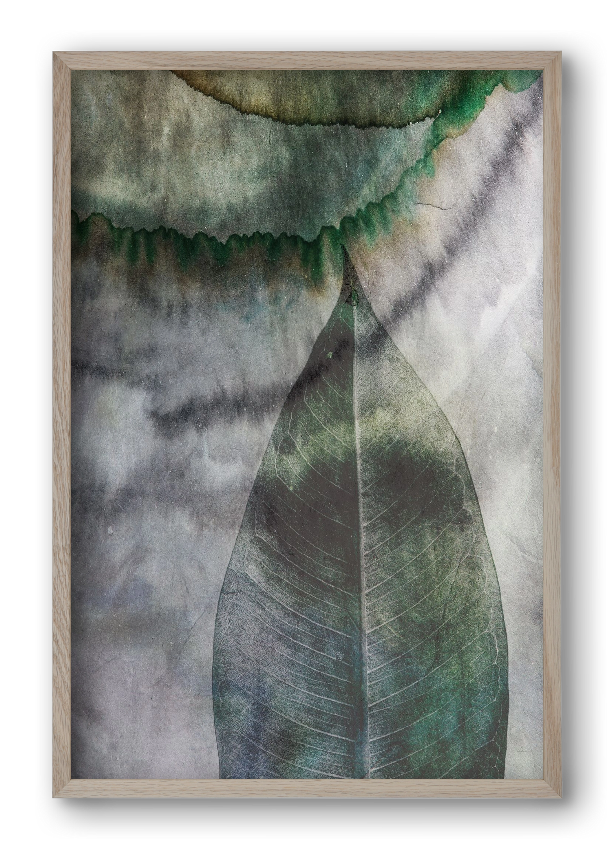 Natural selection II., 40x60 cm (40x60 cm), Tölgy keret