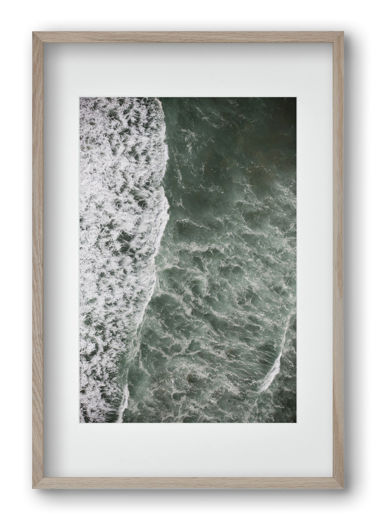 Oceanic, 40x60 cm (30x45 cm), Tölgy keret, paszpartuval