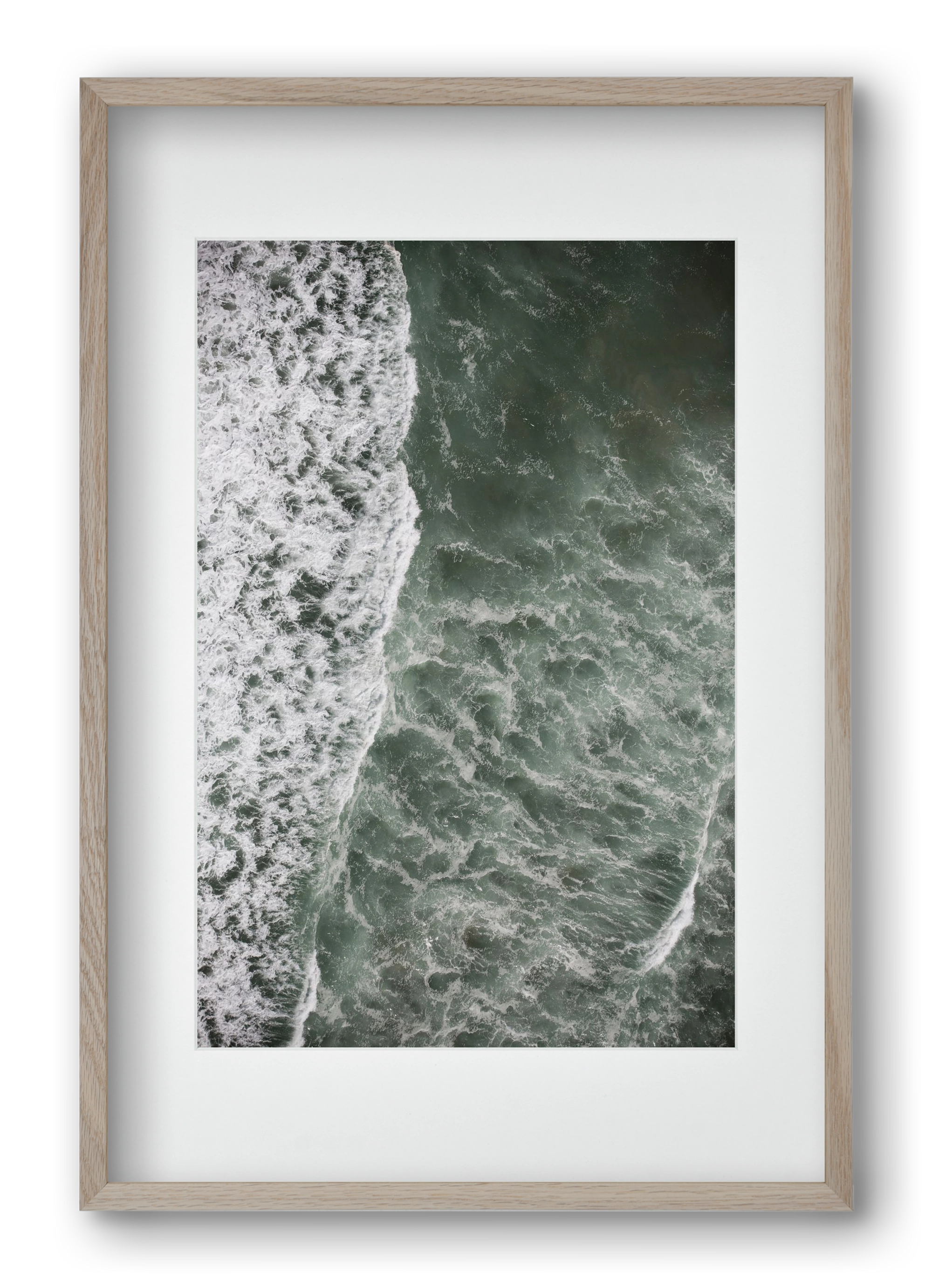 Oceanic, 40x60 cm (30x45 cm), Tölgy keret, paszpartuval