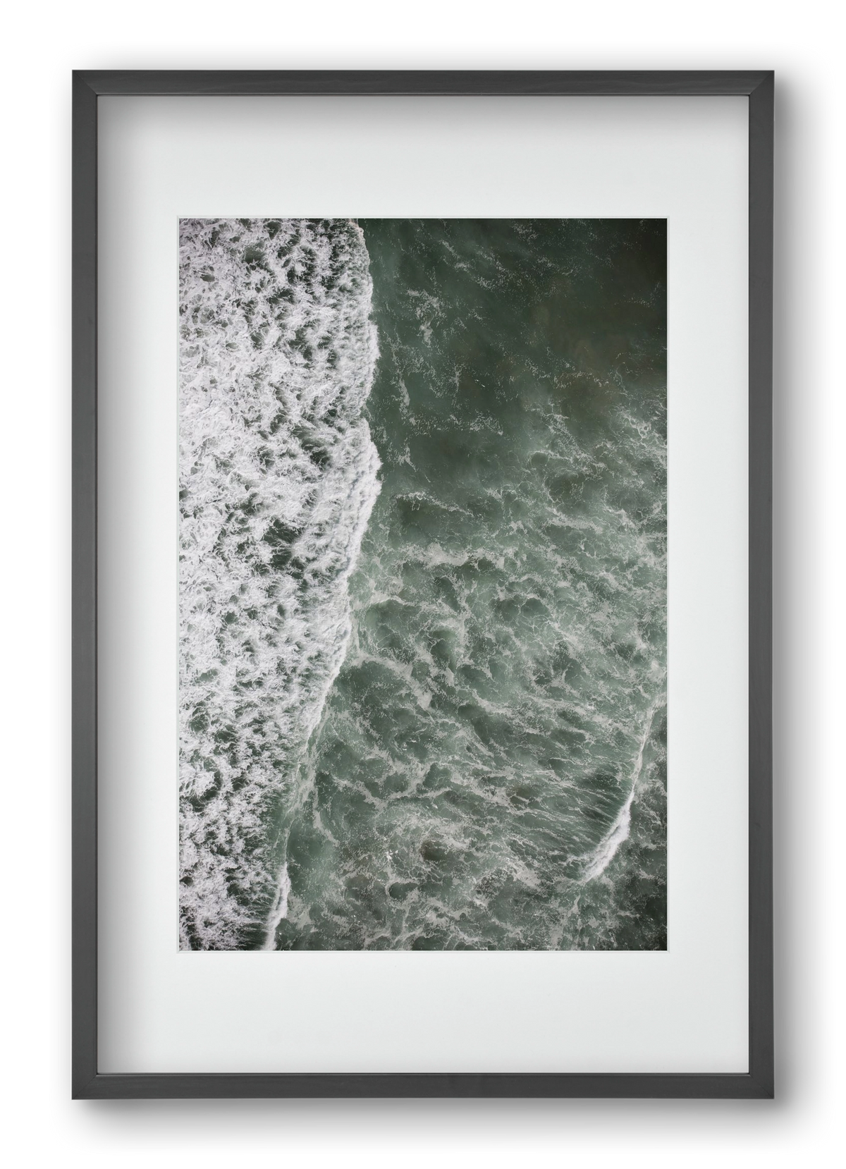 Oceanic, 40x60 cm (30x45 cm), Fekete keret, paszpartuval