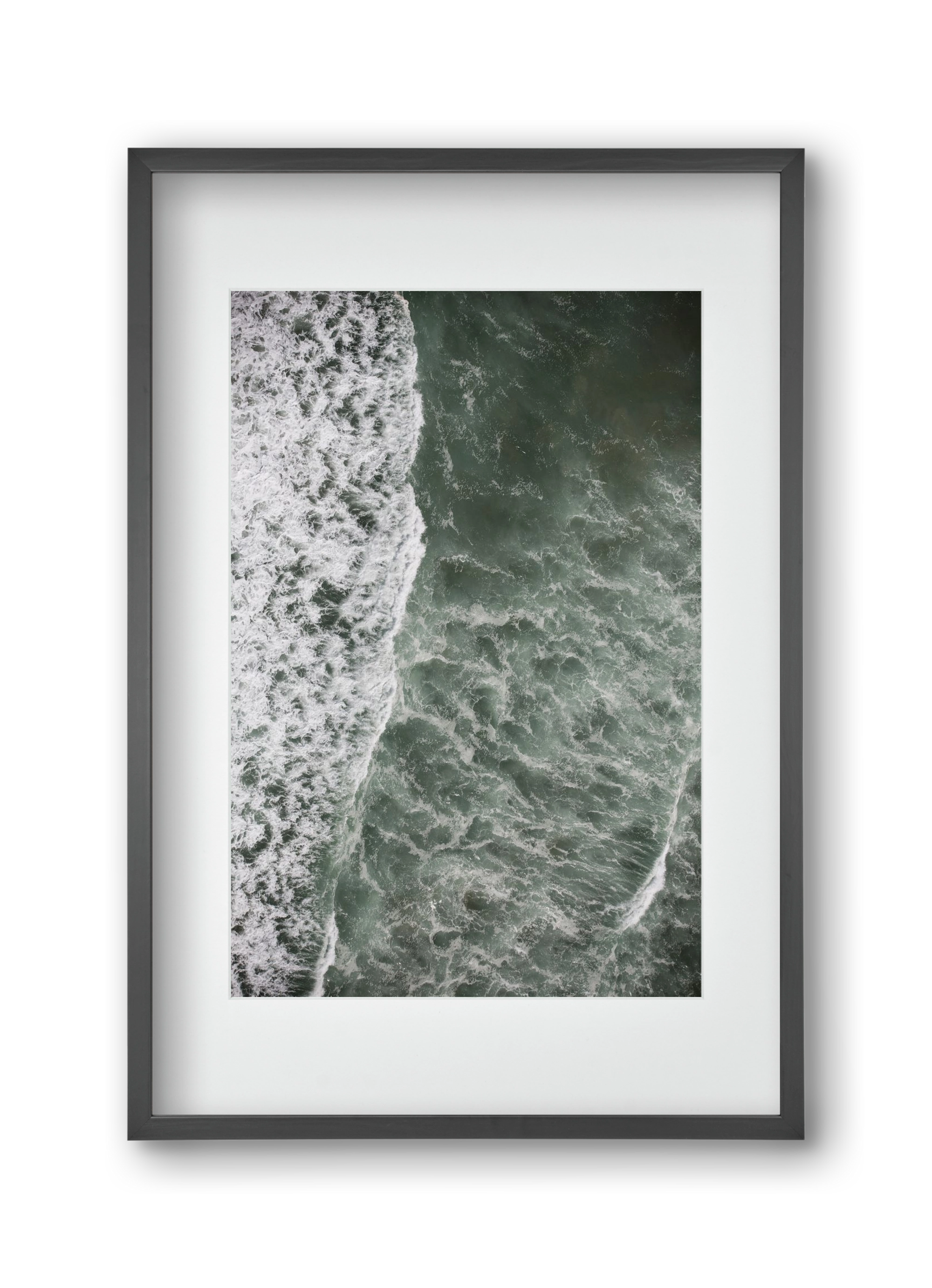 Oceanic, 30x45 cm (20x30 cm), Fekete keret, paszpartuval