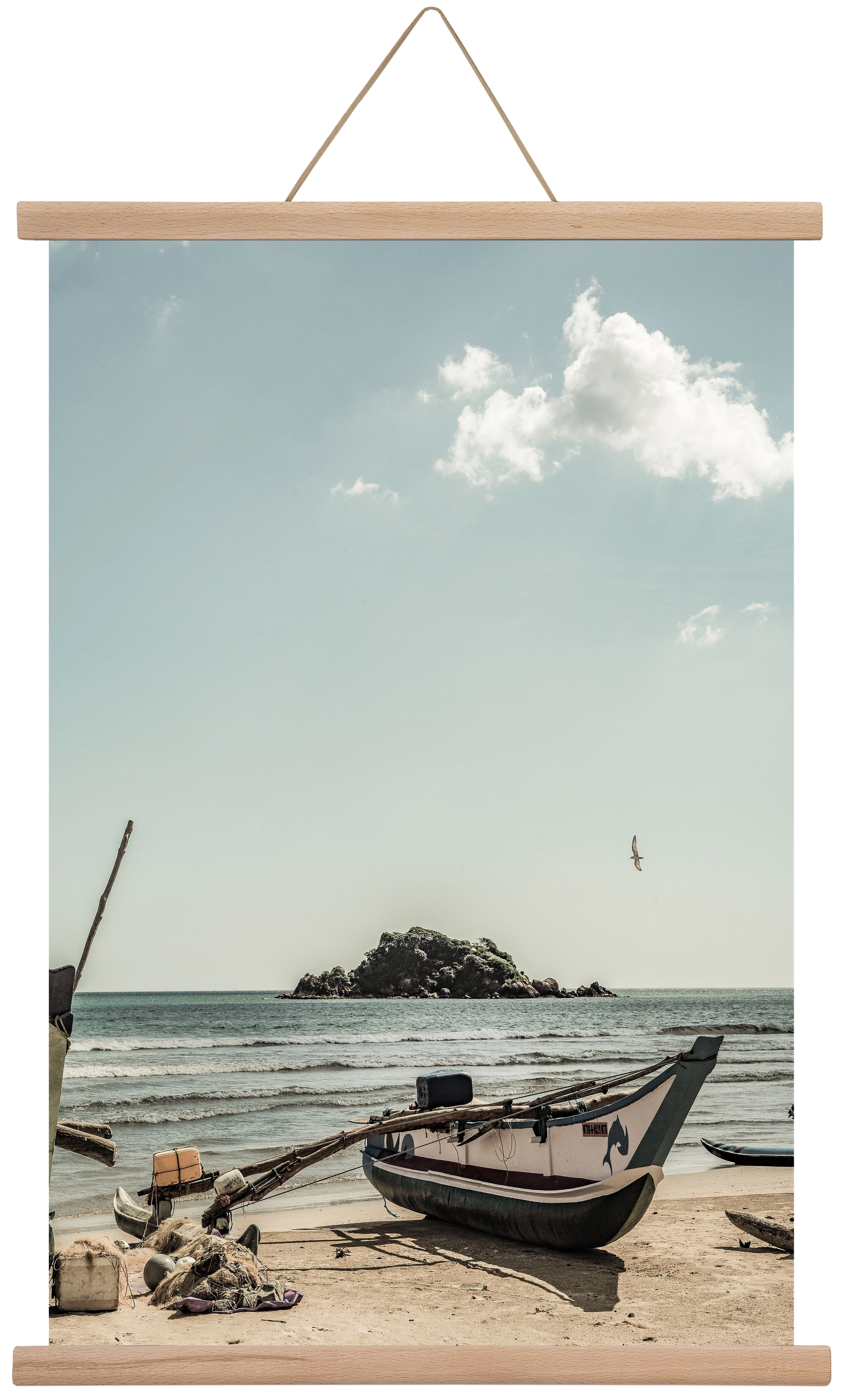 Of the sea, 40x60 cm (40x60 cm), Tölgy akasztó