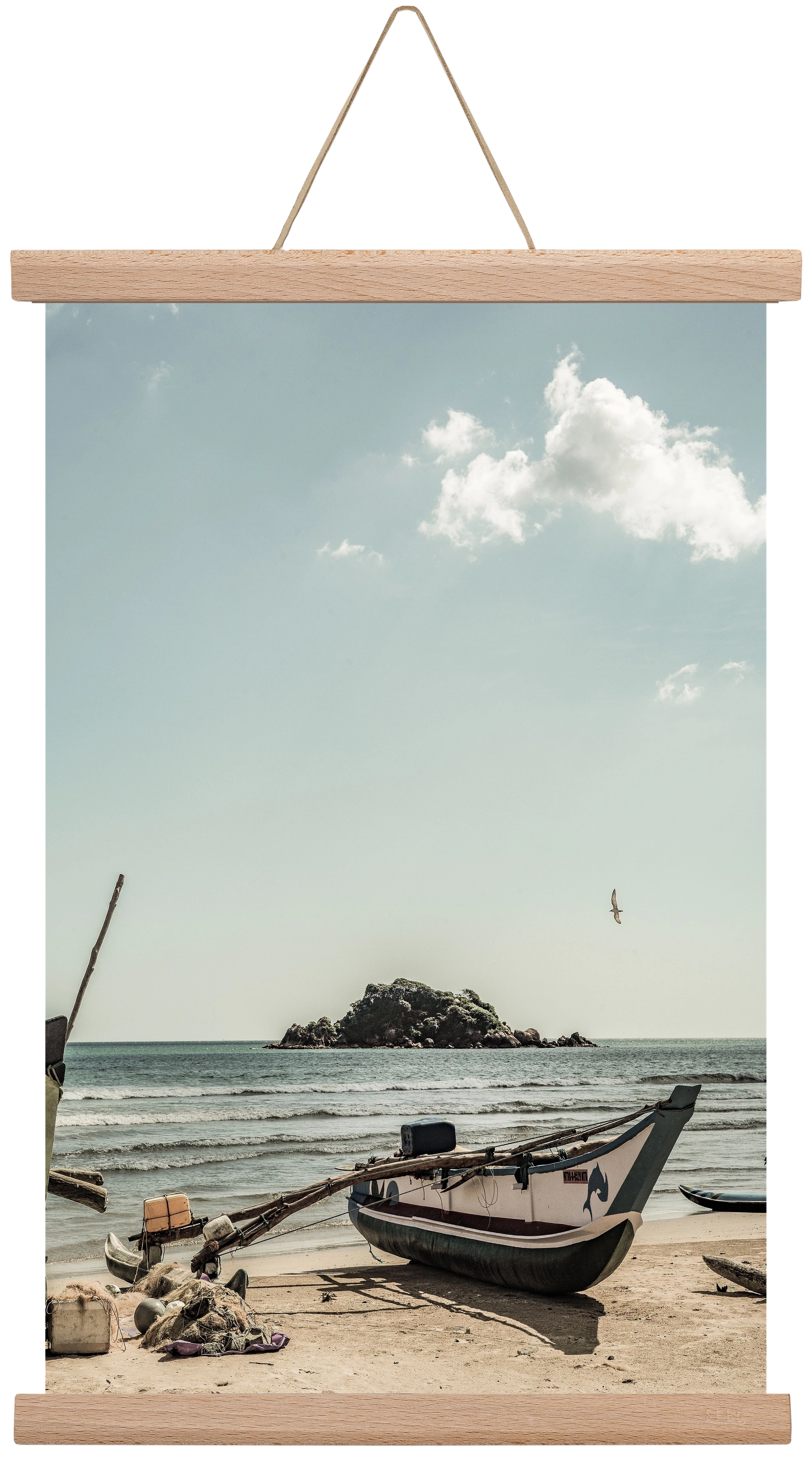 Of the sea, 30x45 cm (30x45 cm), Tölgy akasztó