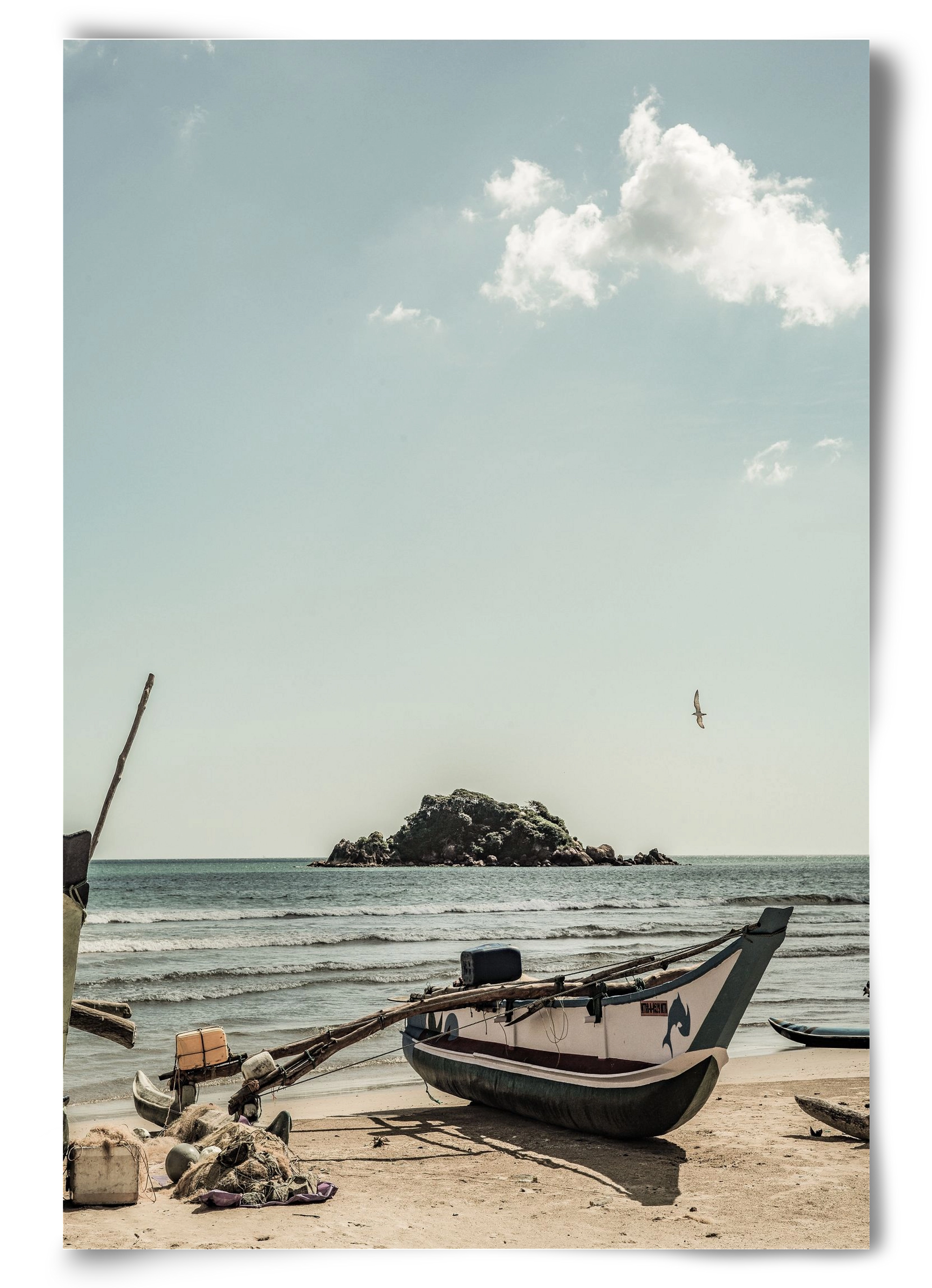 Of the sea, 60x90 cm, Keret nélkül