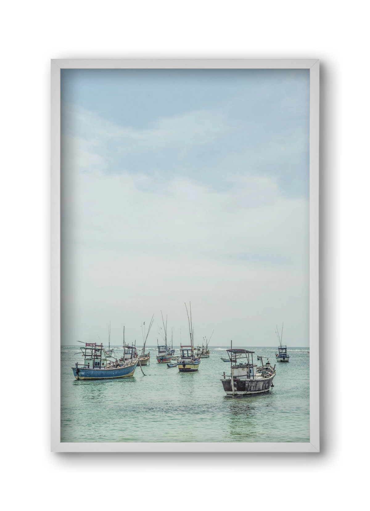 Sea & Salt, 30x45 cm (30x45 cm), Fehér keret