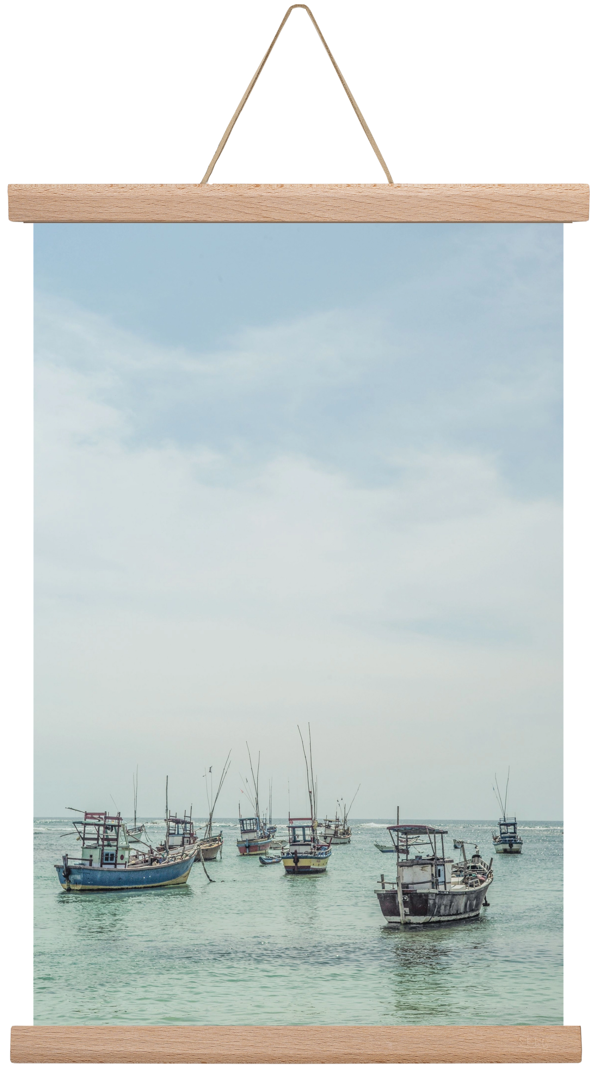 Sea & Salt, 30x45 cm (30x45 cm), Tölgy akasztó