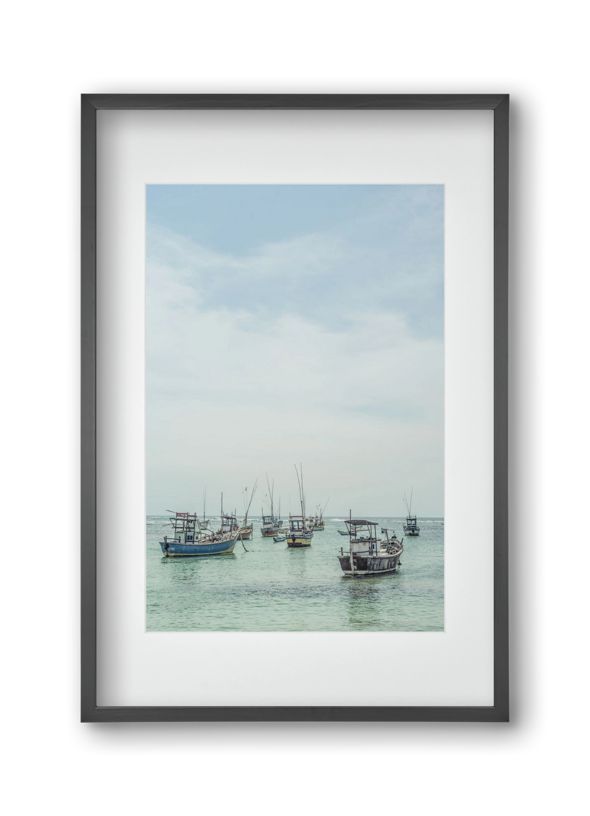 Sea & Salt, 30x45 cm (20x30 cm), Fekete keret, paszpartuval