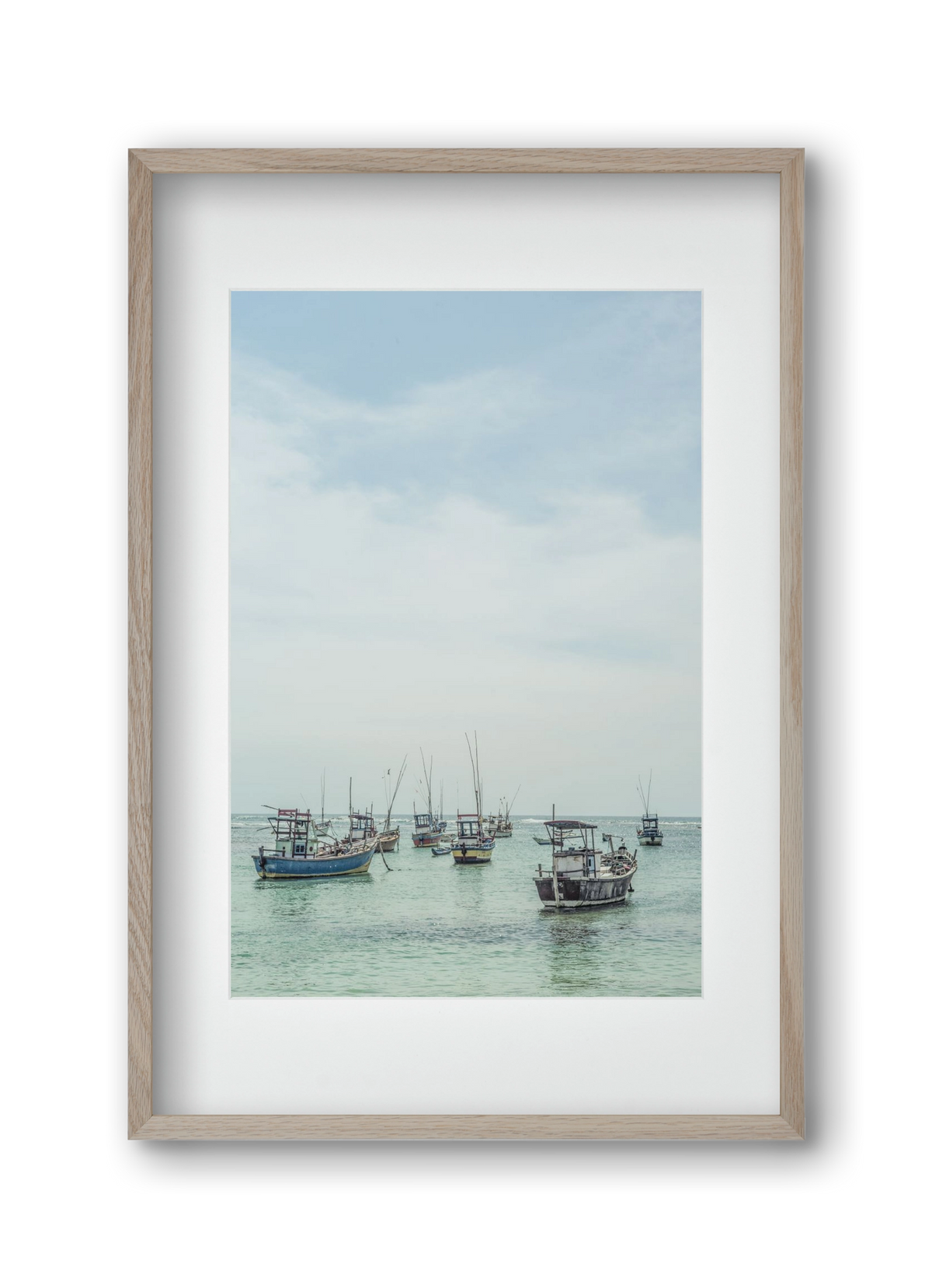 Sea & Salt, 30x45 cm (20x30 cm), Tölgy keret, paszpartuval