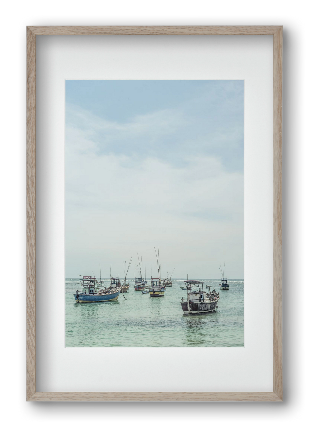 Sea & Salt, 40x60 cm (30x45 cm), Tölgy keret, paszpartuval