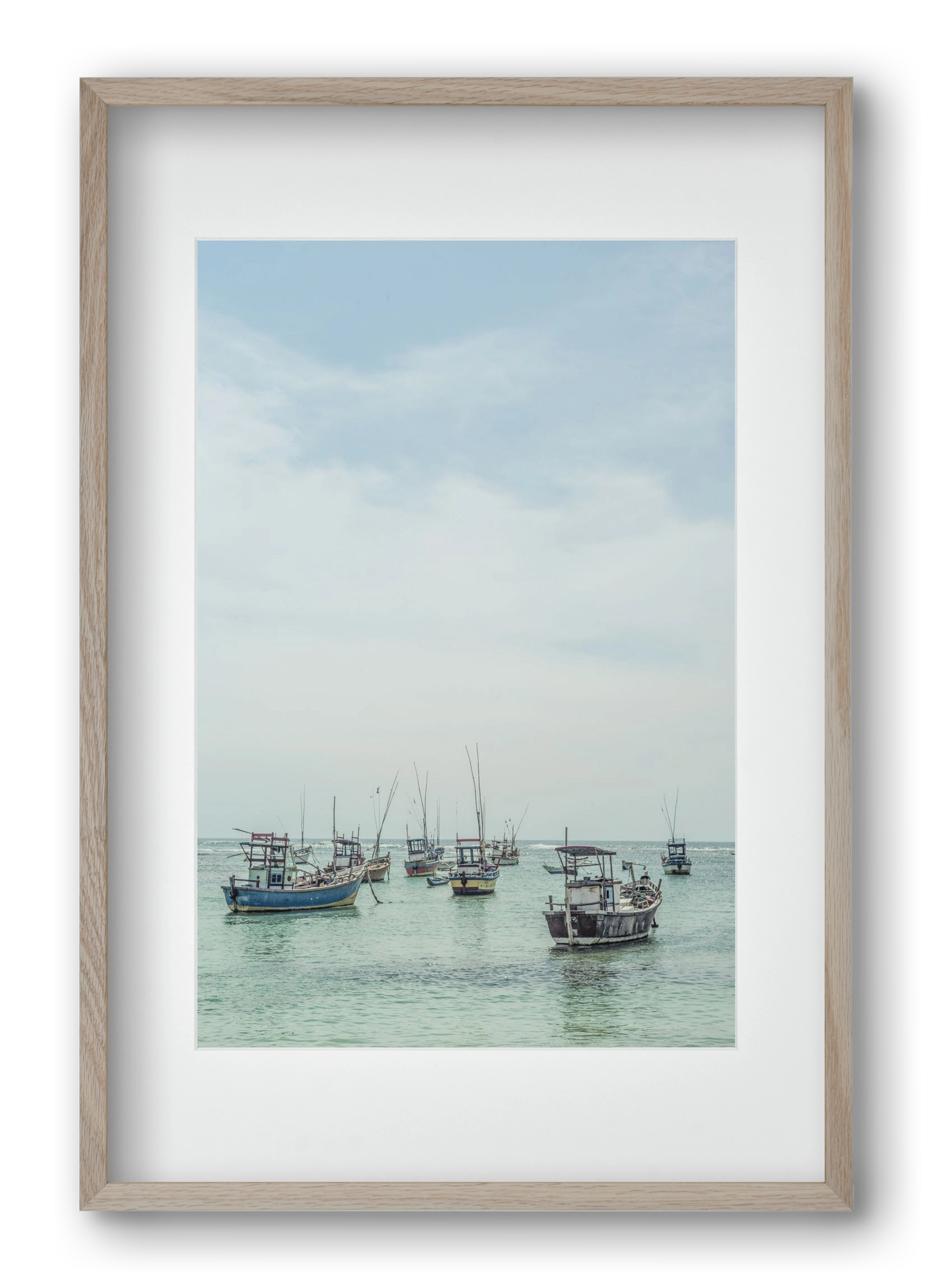 Sea & Salt, 40x60 cm (30x45 cm), Tölgy keret, paszpartuval