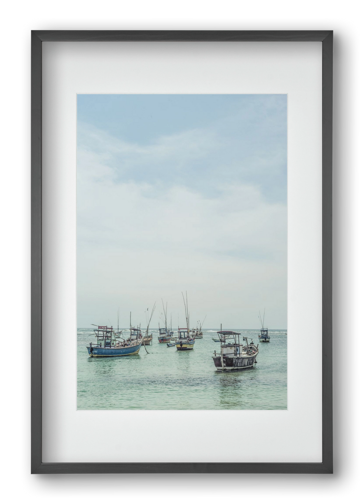 Sea & Salt, 40x60 cm (30x45 cm), Fekete keret, paszpartuval