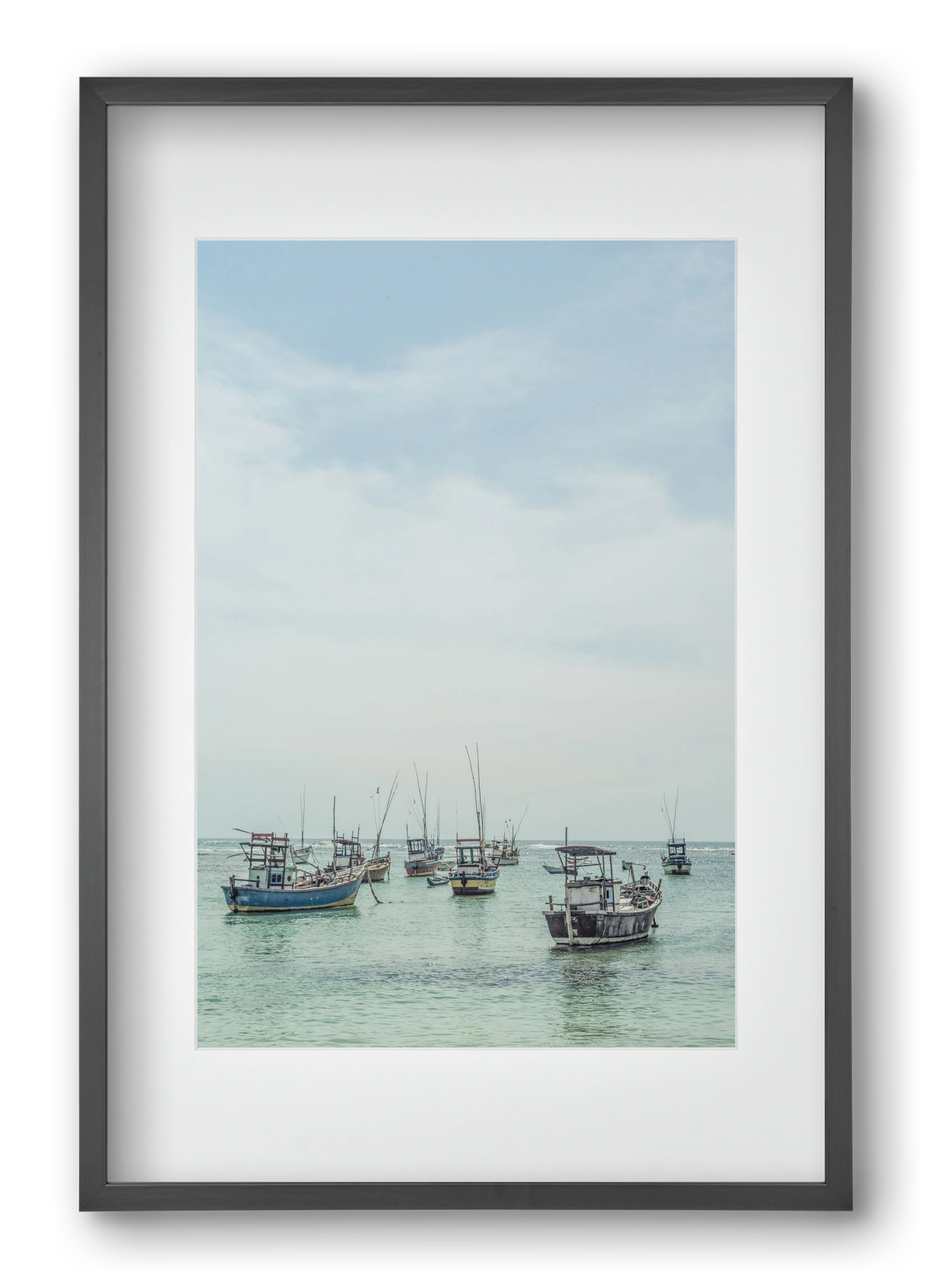 Sea & Salt, 40x60 cm (30x45 cm), Fekete keret, paszpartuval