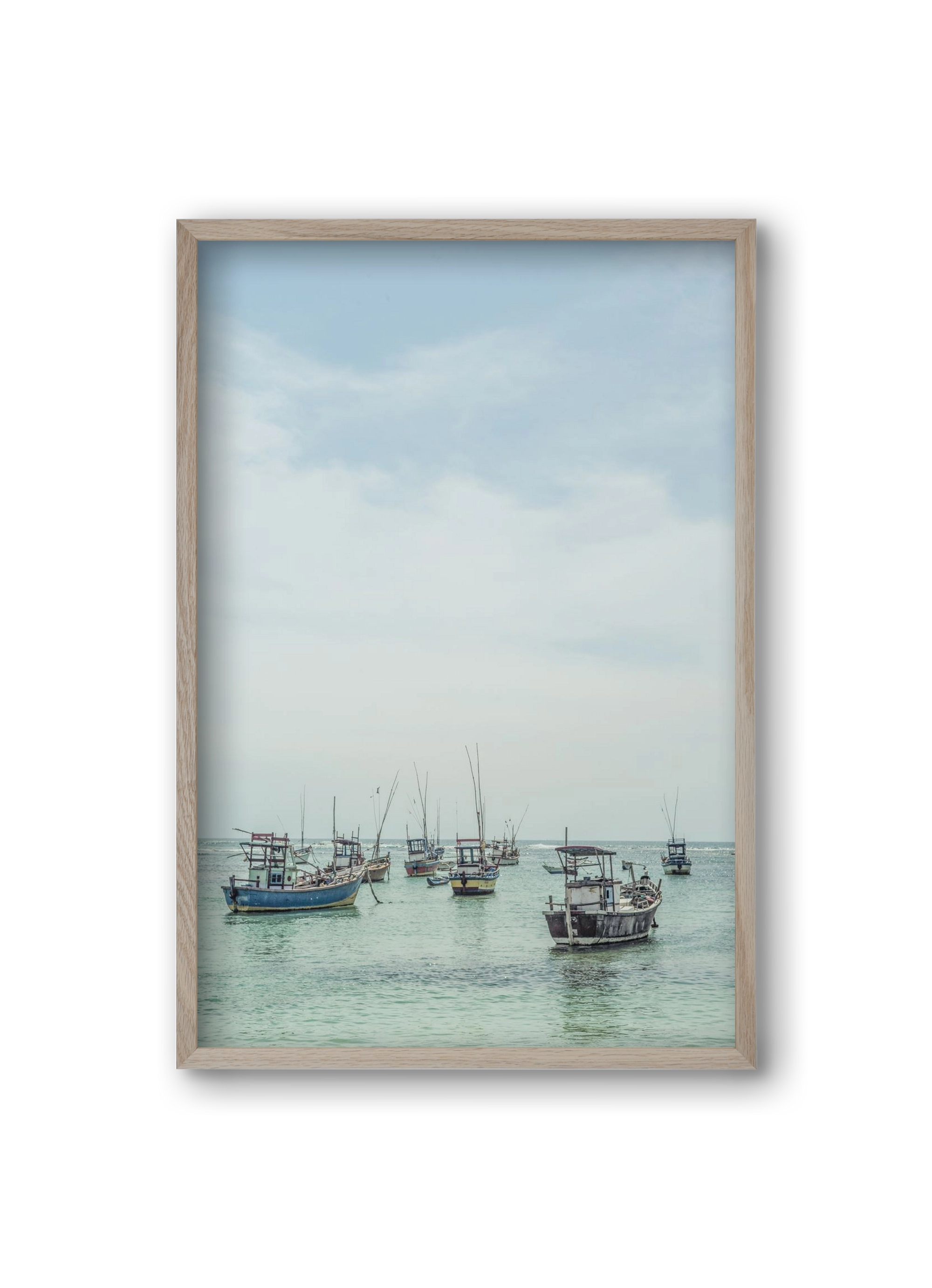 Sea & Salt, 20x30 cm (20x30 cm), Tölgy keret