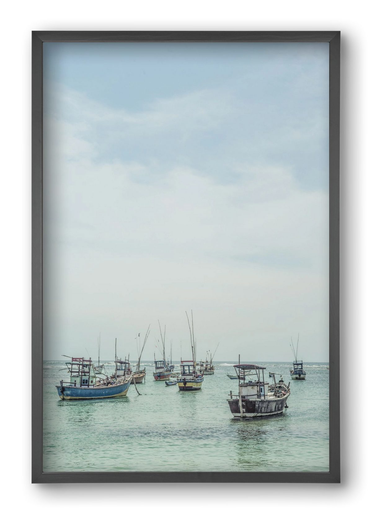 Sea & Salt, 40x60 cm (40x60 cm), Fekete keret