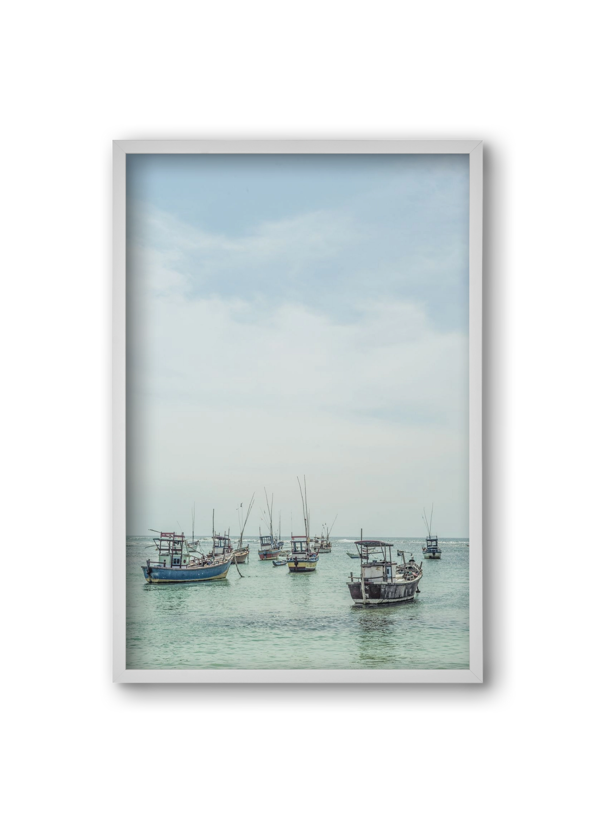 Sea & Salt, 20x30 cm (20x30 cm), Fehér keret
