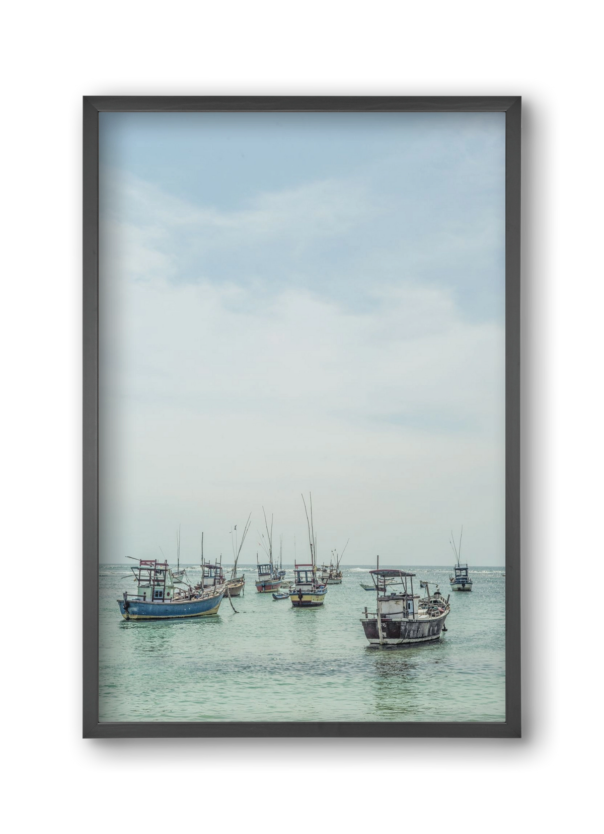 Sea & Salt, 30x45 cm (30x45 cm), Fekete keret