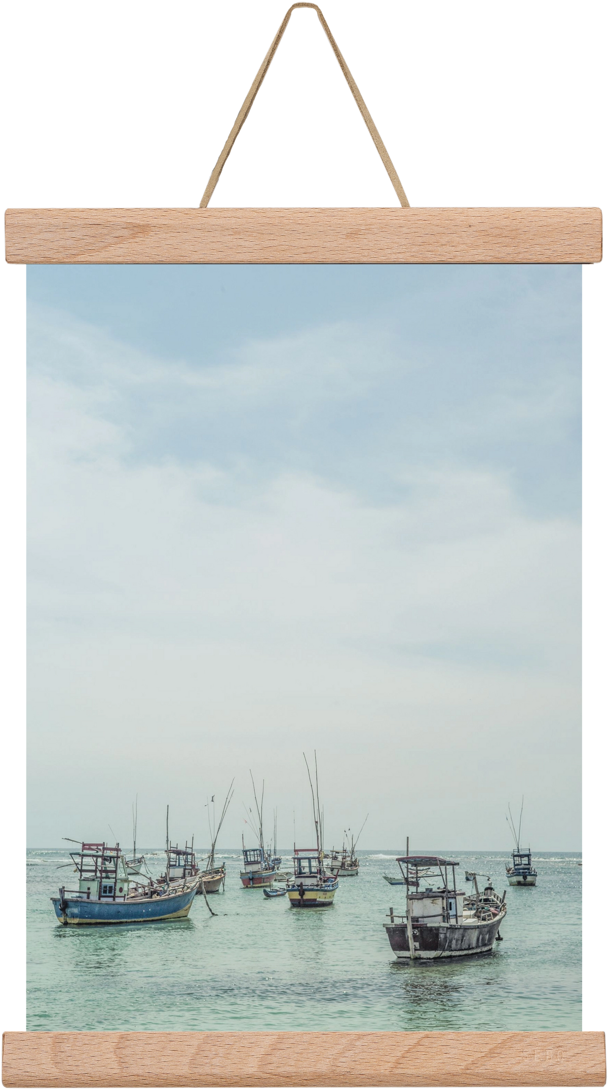 Sea & Salt, 20x30 cm (20x30 cm), Tölgy akasztó