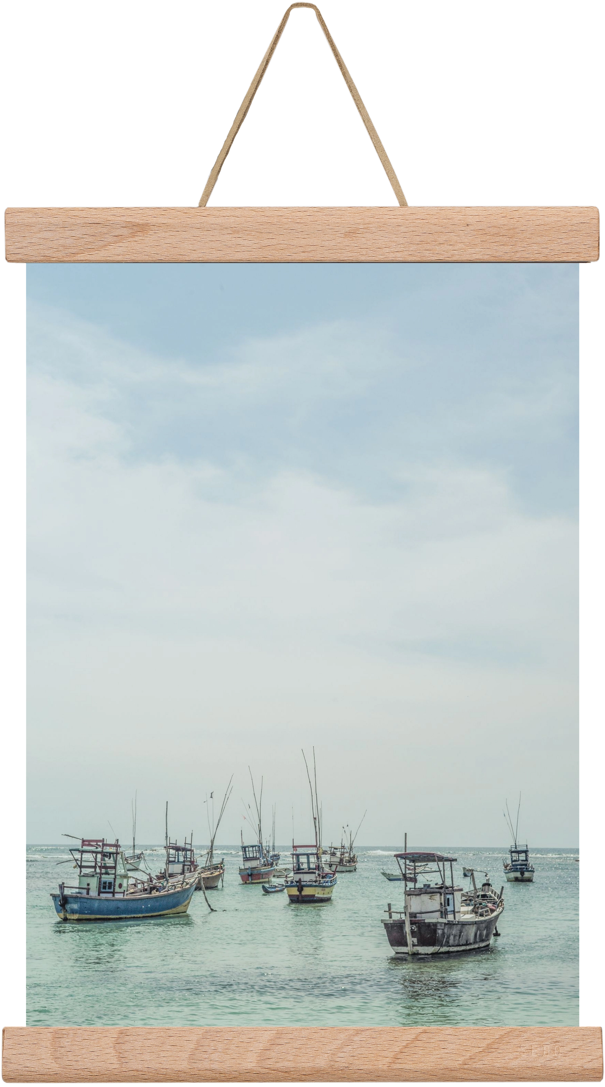 Sea & Salt, 20x30 cm (20x30 cm), Tölgy akasztó