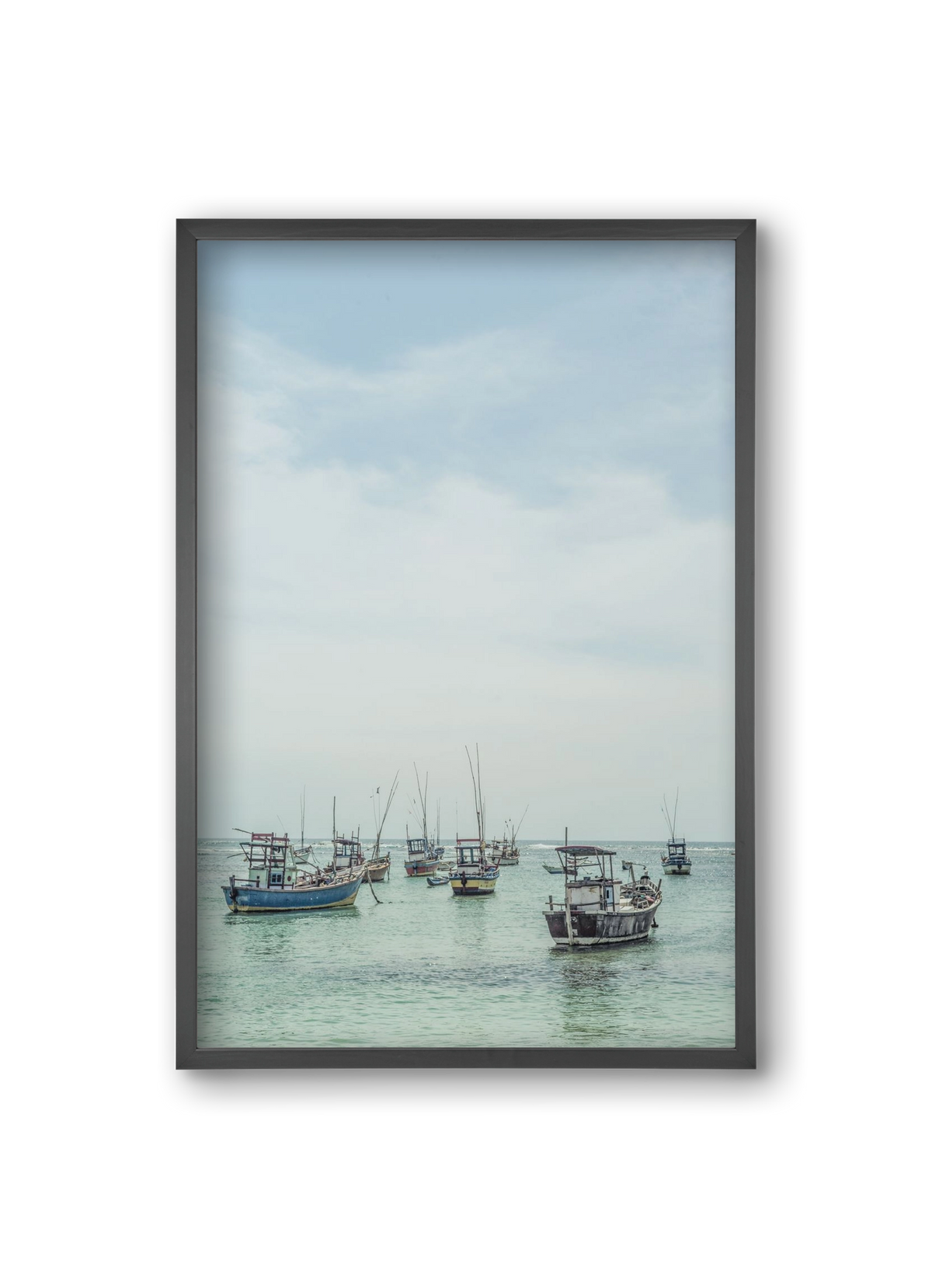 Sea & Salt, 20x30 cm (20x30 cm), Fekete keret