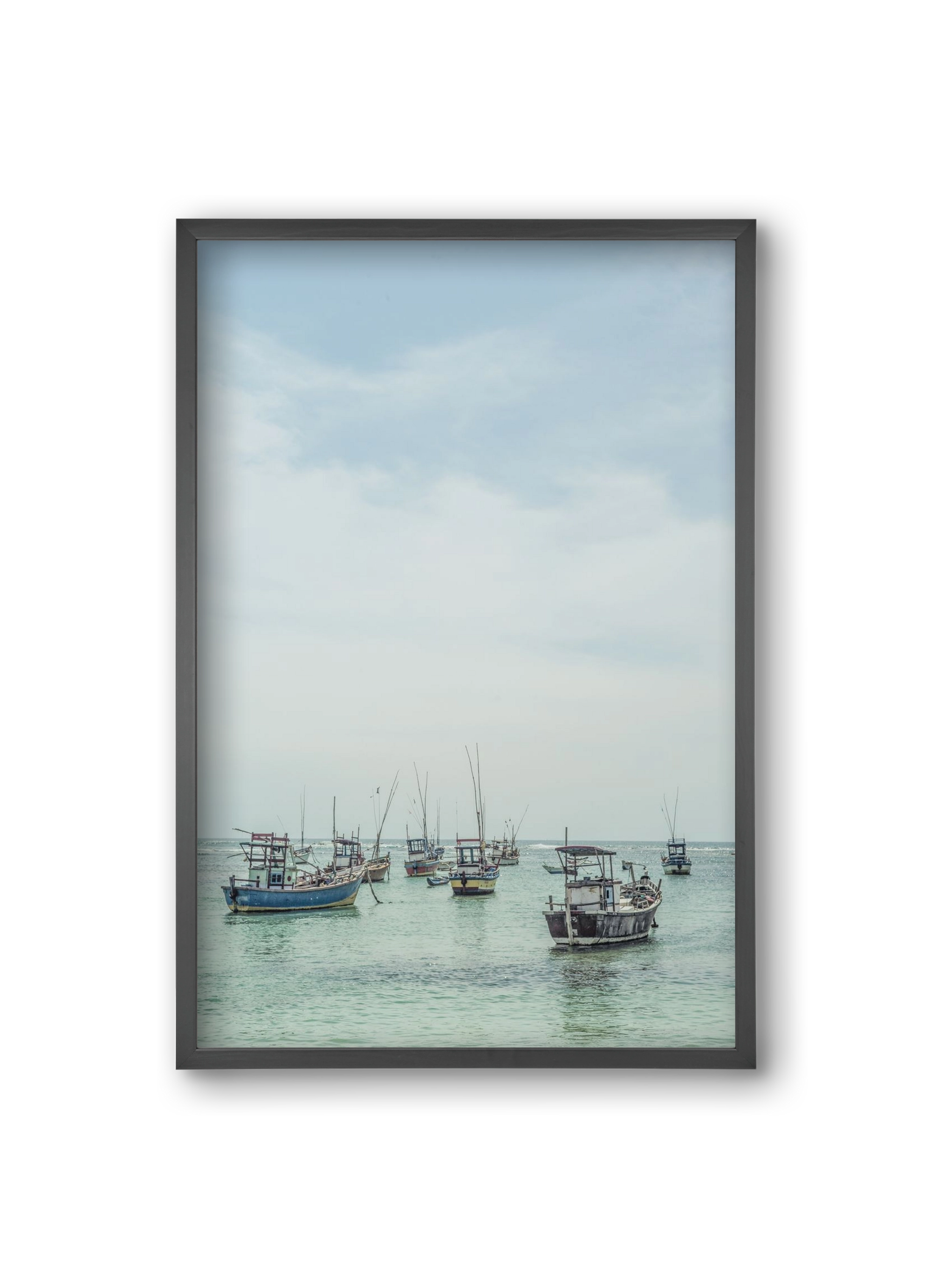 Sea & Salt, 20x30 cm (20x30 cm), Fekete keret
