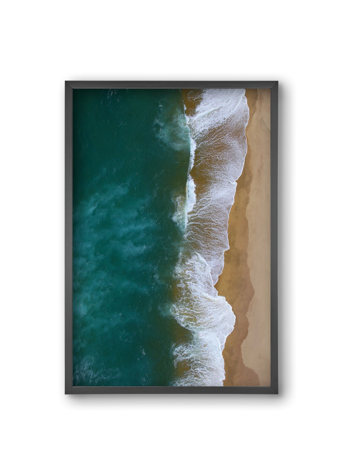 Shorelines, 20x30 cm (20x30 cm), Fekete keret