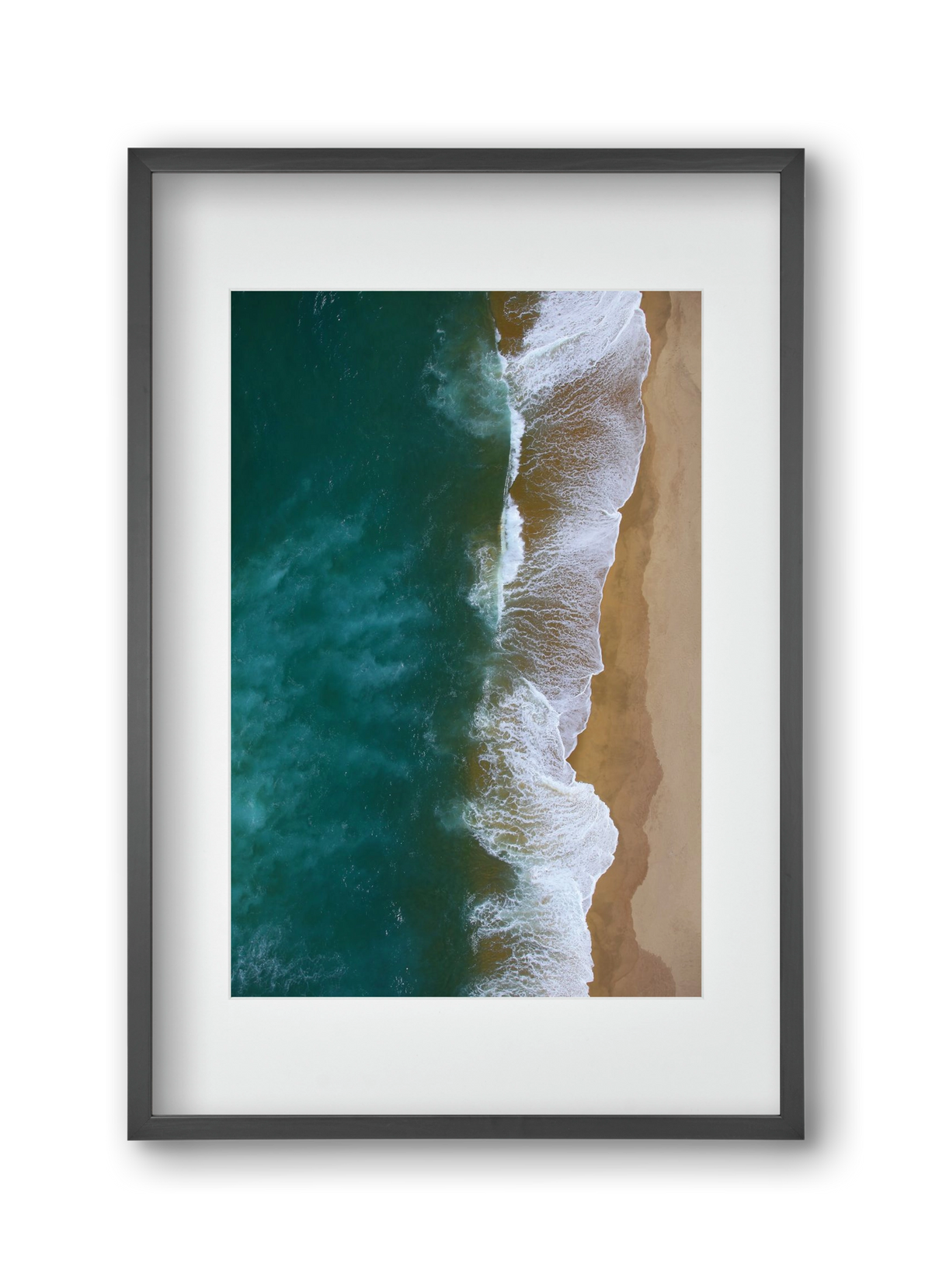 Shorelines, 30x45 cm (20x30 cm), Fekete keret, paszpartuval